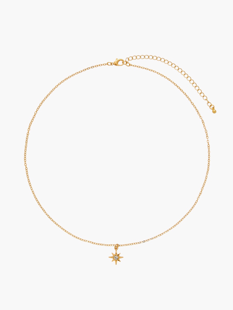 Set of 2 - Gold Tone Necklace with Pendant