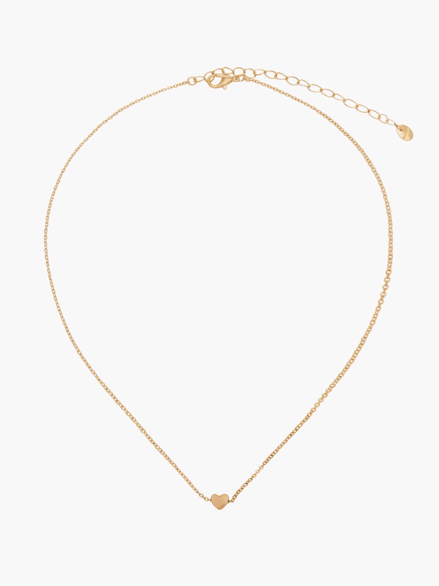 Pack of 5 Gold Tone Necklace with Metallic Charms