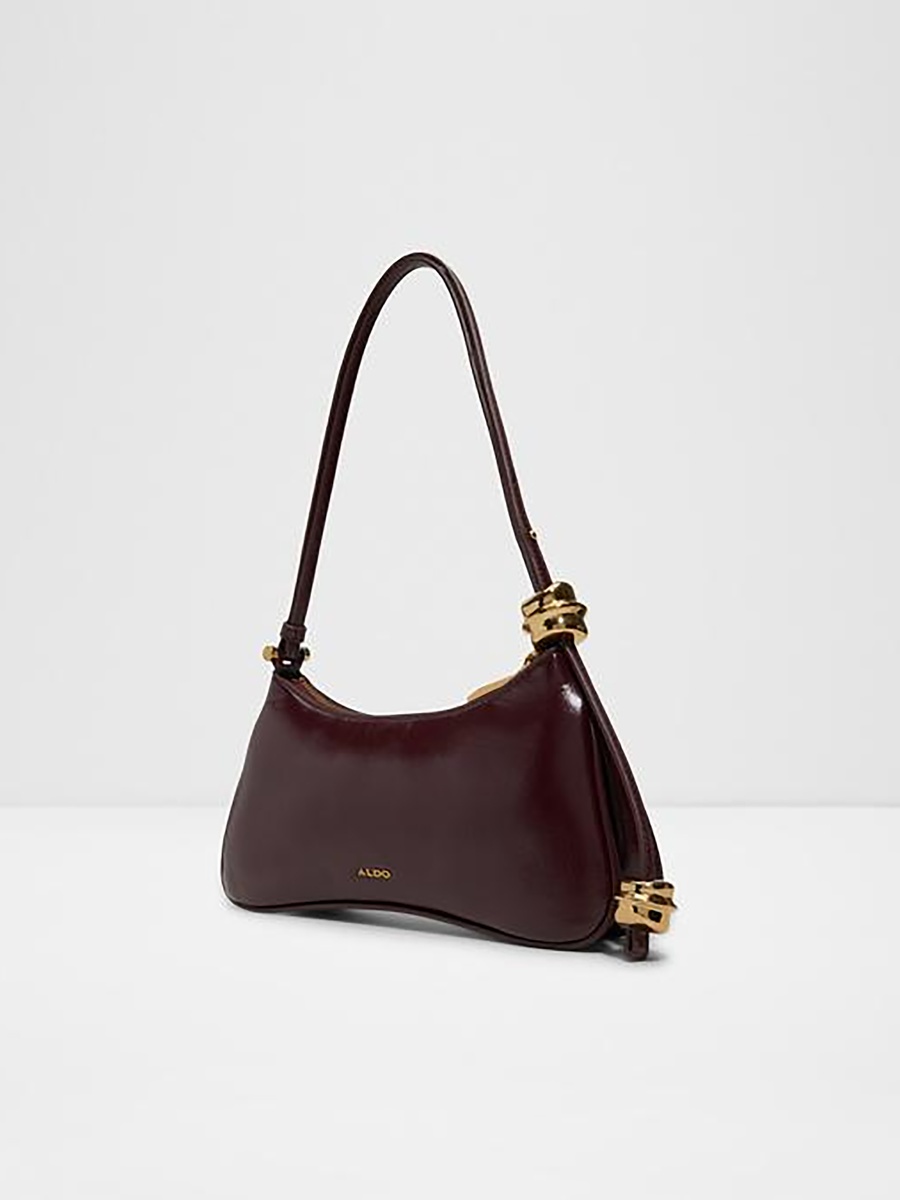 Amellie Plain Single Handle Shoulder Bag with Zipper Closure
