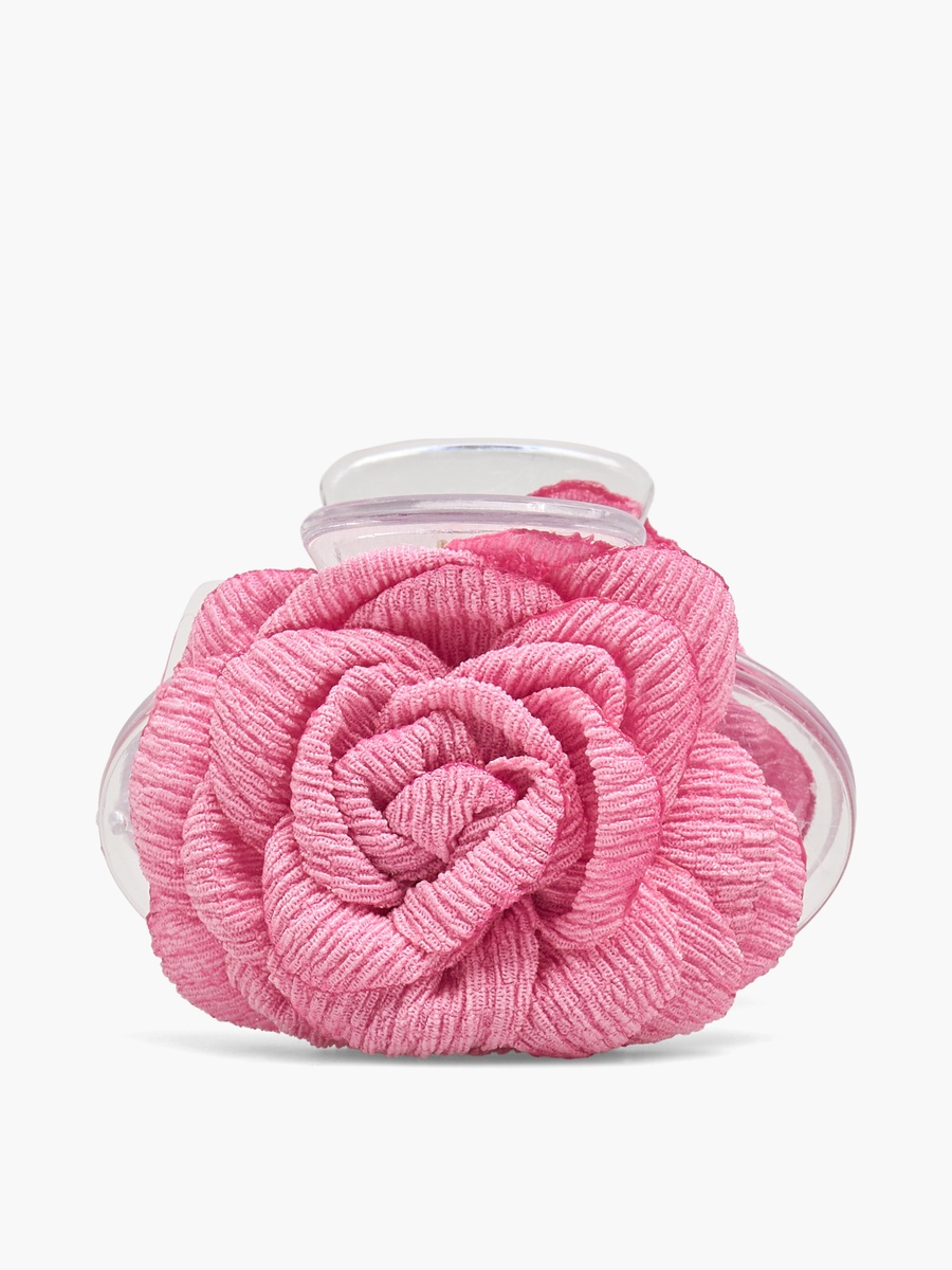 Floral Rosette Hair Clamp