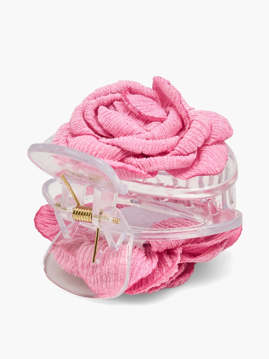 Floral Rosette Hair Clamp