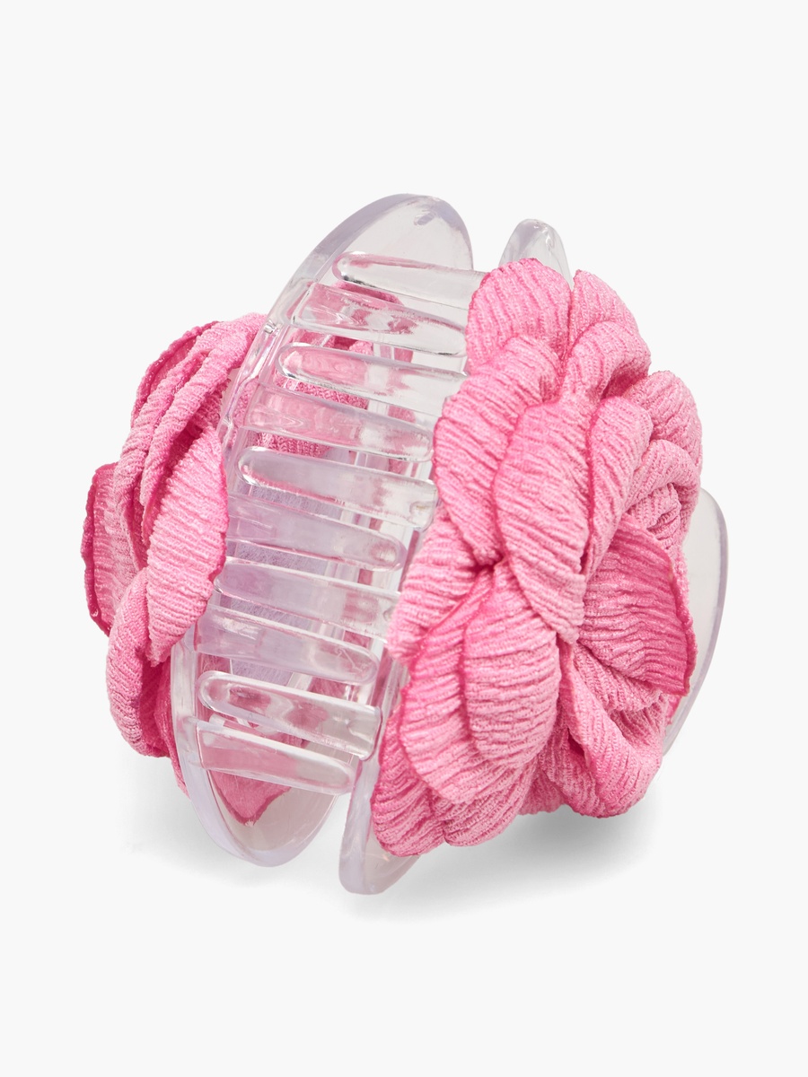 Floral Rosette Hair Clamp