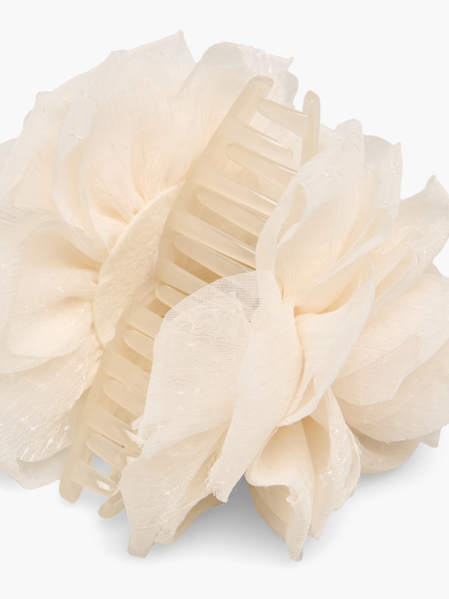 Floral Rosette Hair Clamp
