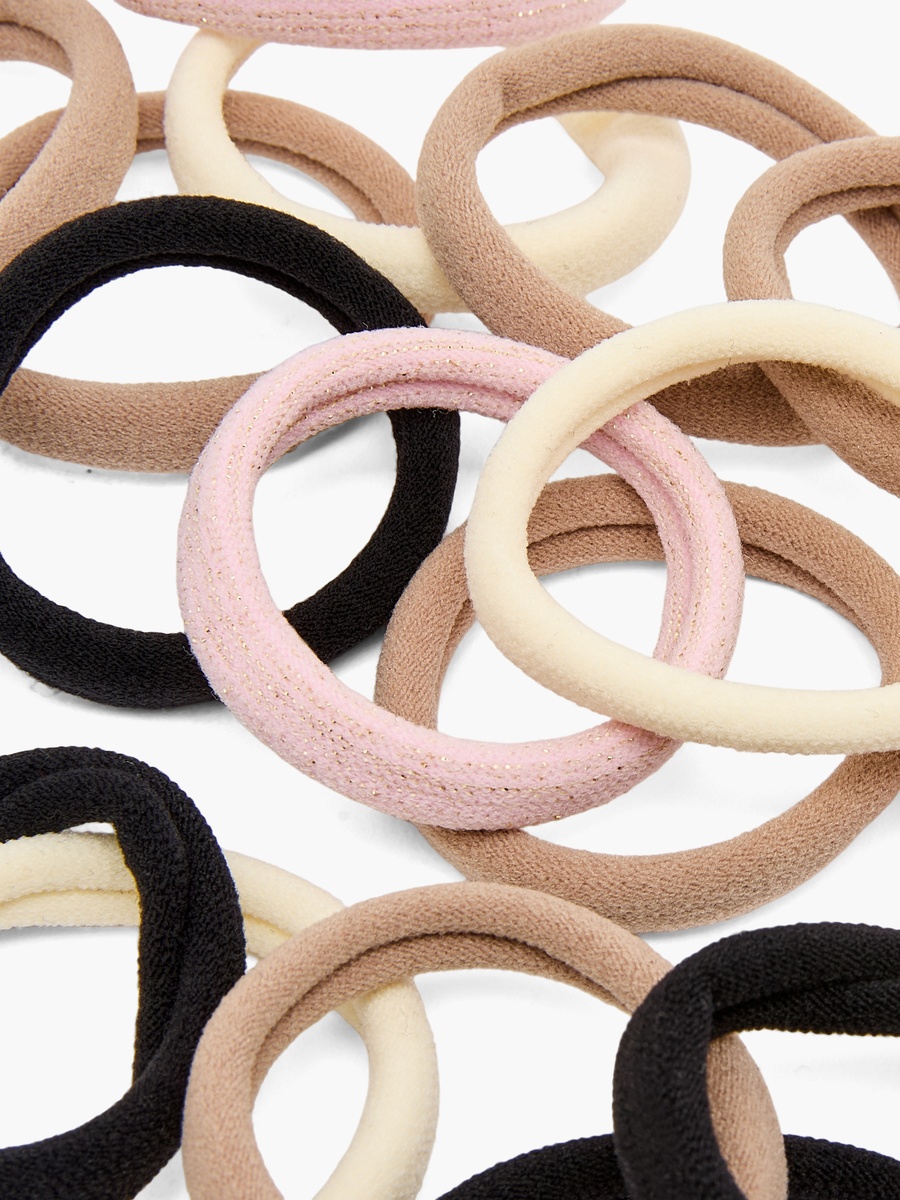 Pack of 22 Textured Hair Tie