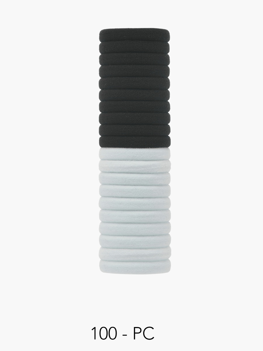 Pack of 100 Elastic Hair Tie