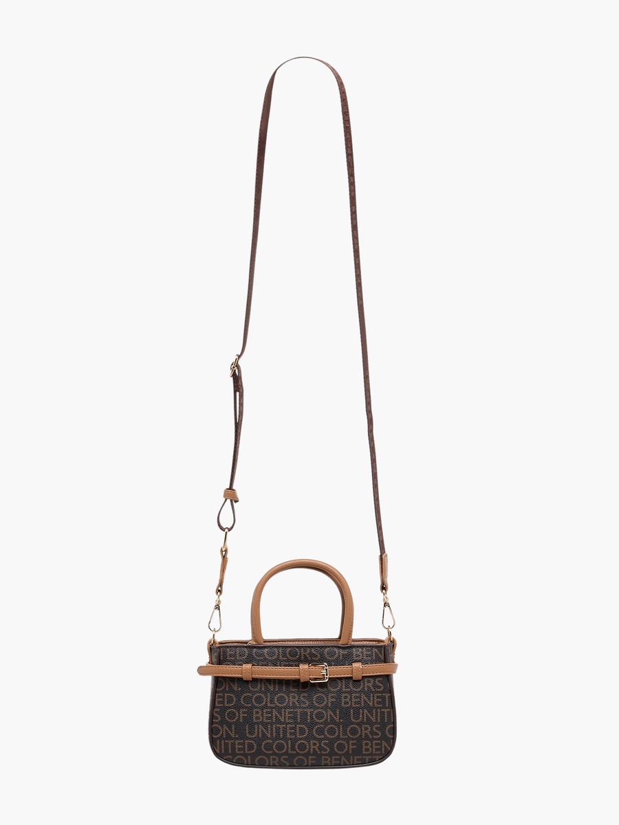 Printed Crossbody Bag with Adjustable Strap