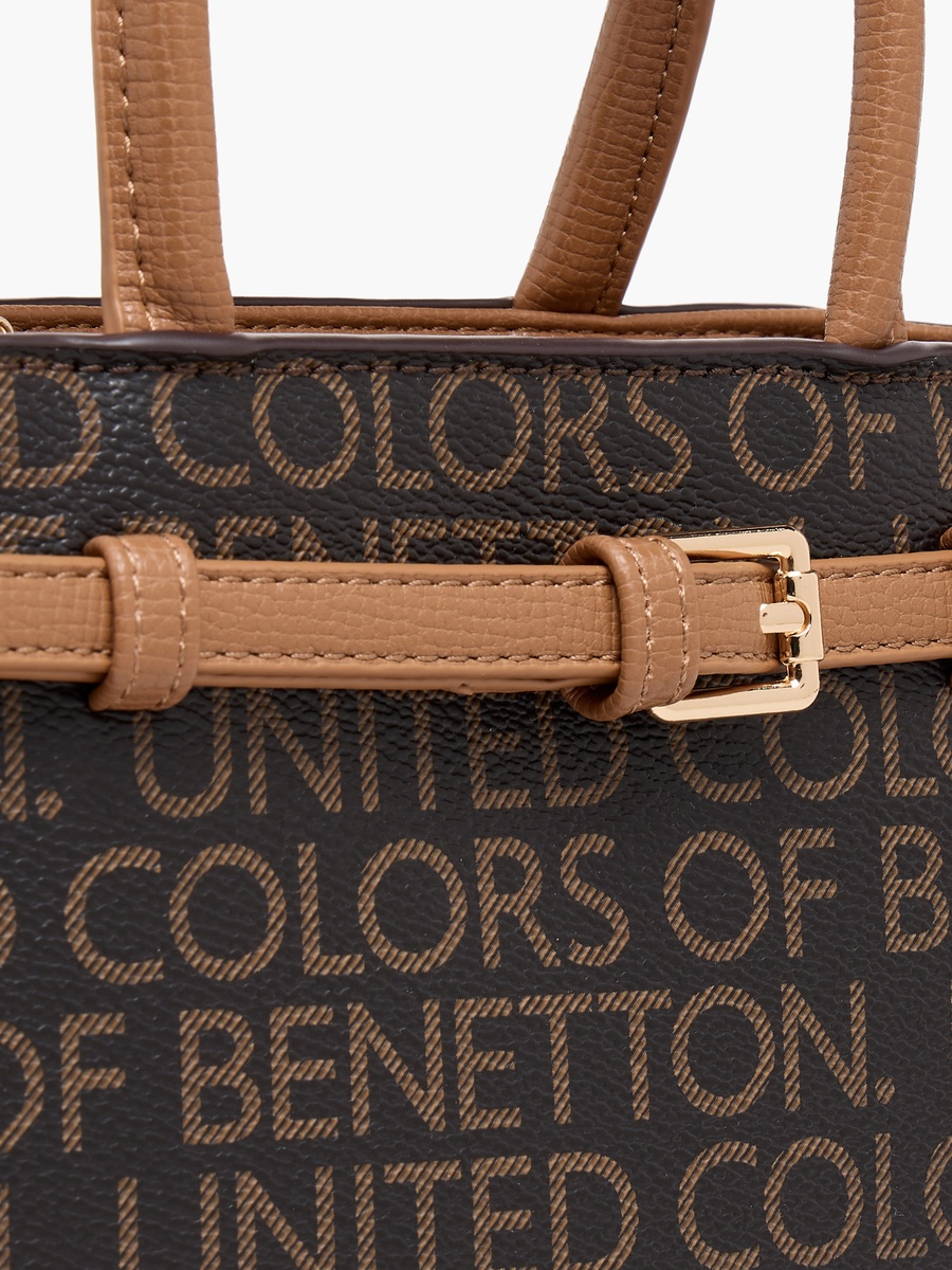 Printed Crossbody Bag with Adjustable Strap