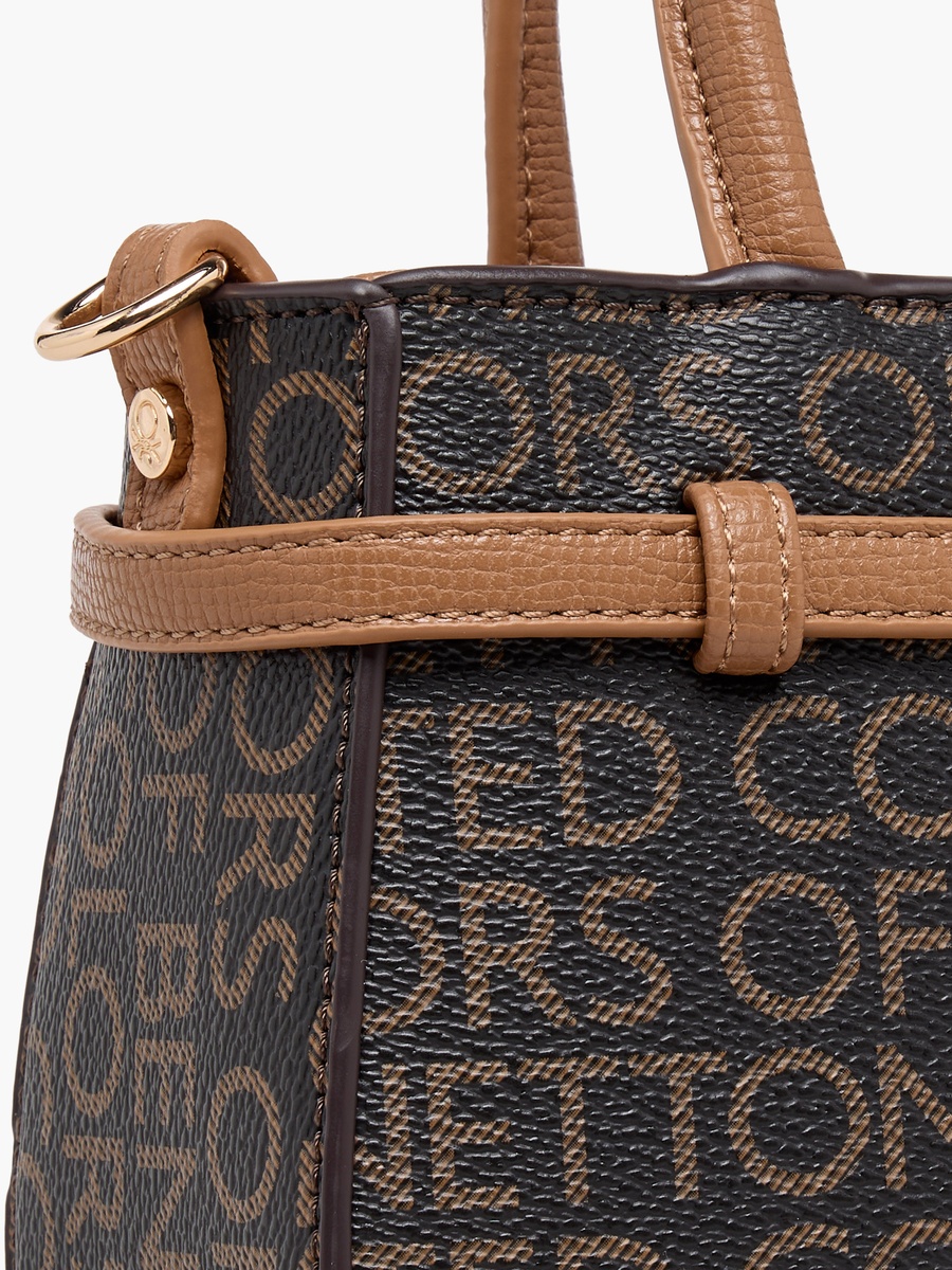Printed Crossbody Bag with Adjustable Strap
