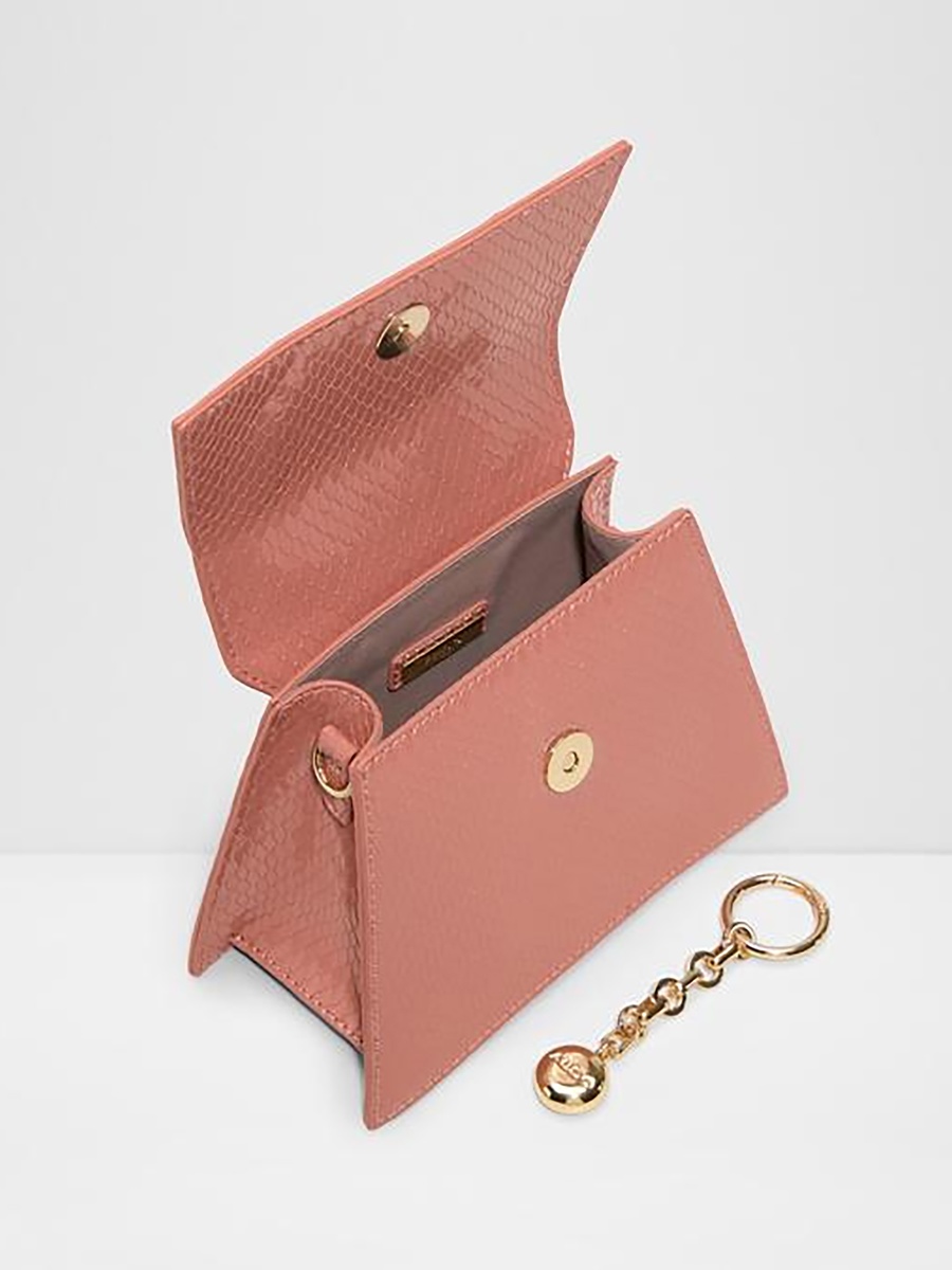 Cierra Textured Top Handle Crossbody Bag with Flap Closure and Adjustable Strap