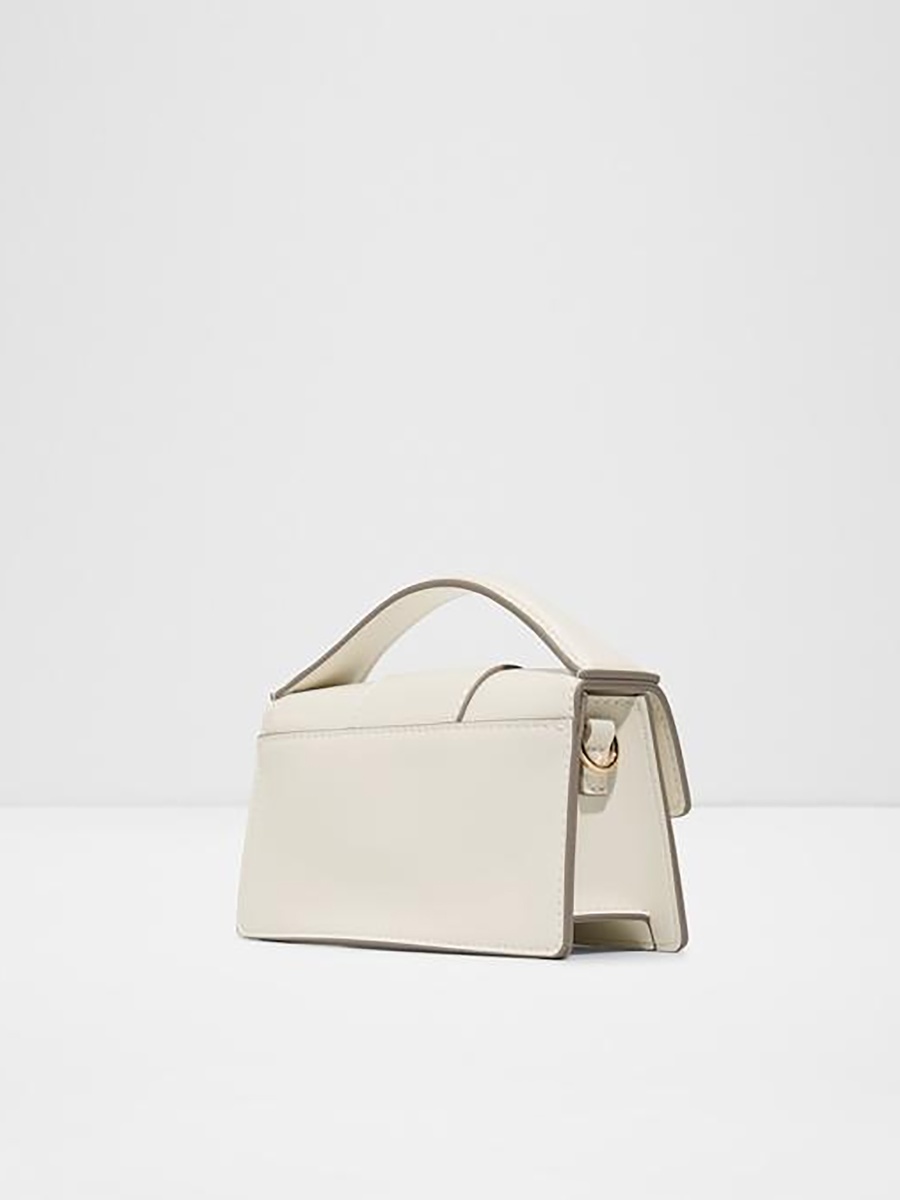 Amileamini Plain Top Handle Crossbody Bag with Twist Lock Closure and Chain Strap