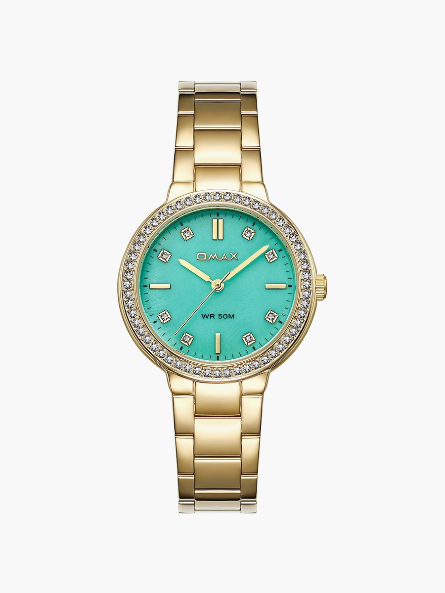 Women Analog Round 34 MM Metal Closed Band Watch | 00ASS004G017