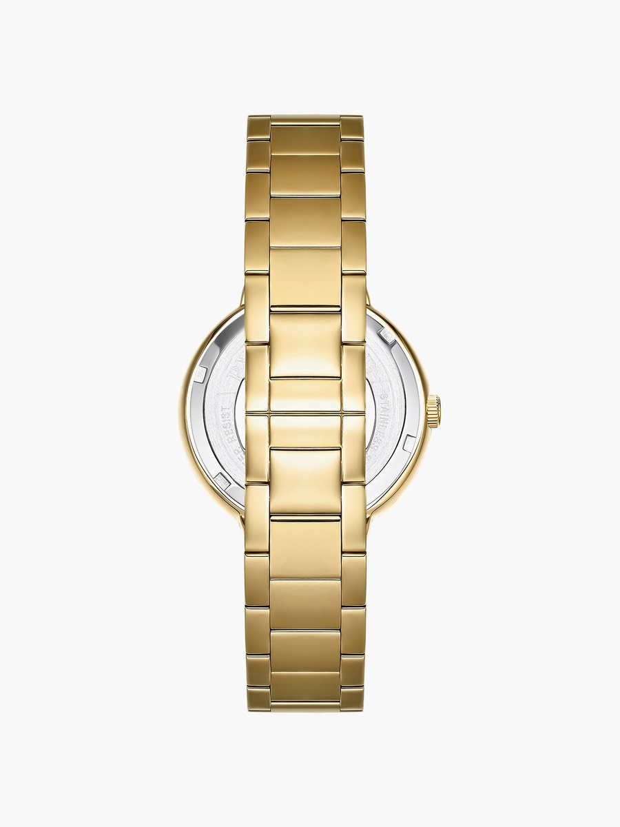 Women Analog Round 34 MM Metal Closed Band Watch | 00ASS004G017