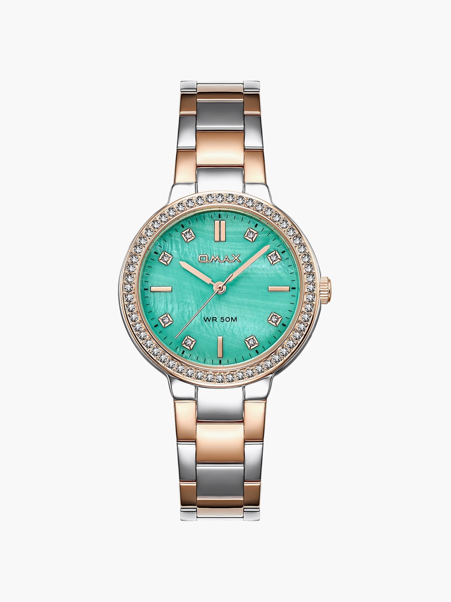 Women Analog Round 34 MM Metal Closed Band Watch | 00ASS004N025