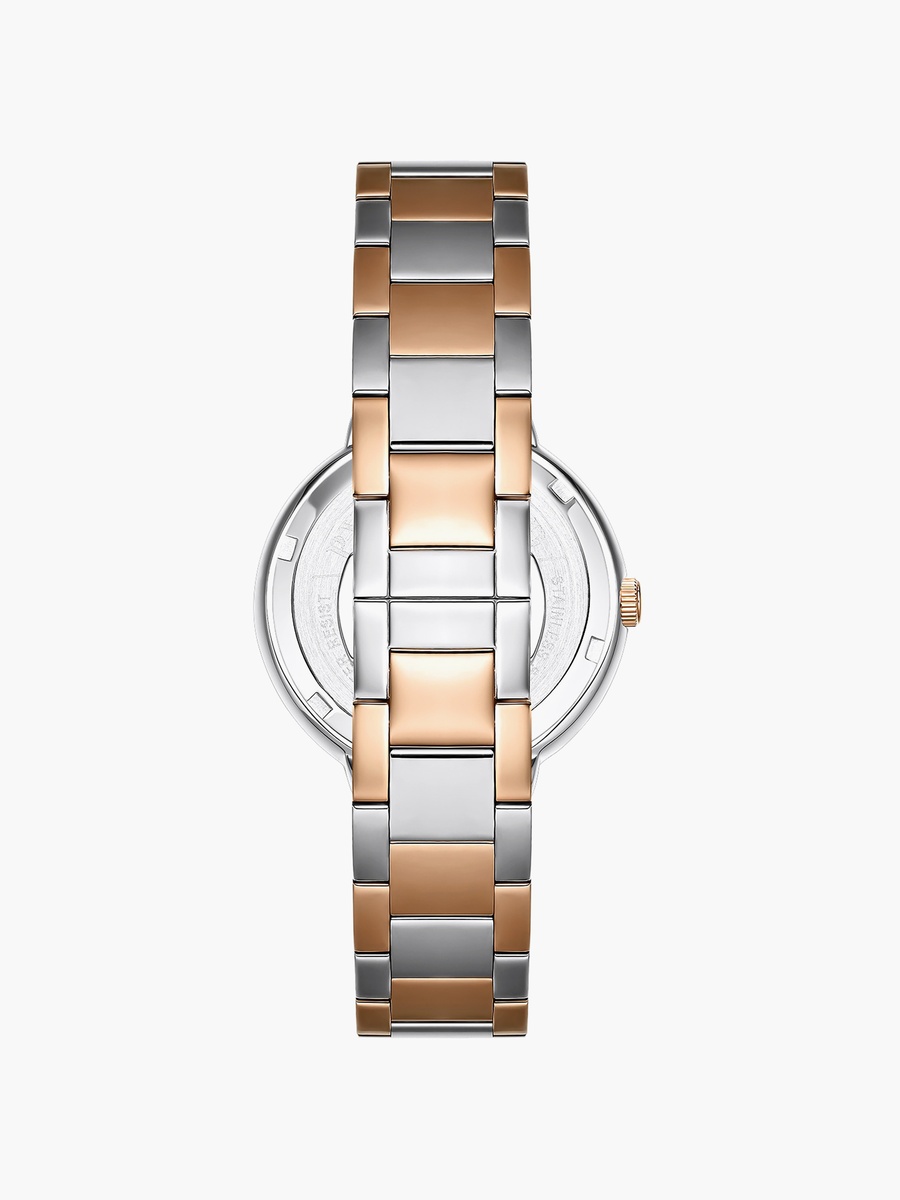 Women Analog Round 34 MM Metal Closed Band Watch | 00ASS004N025