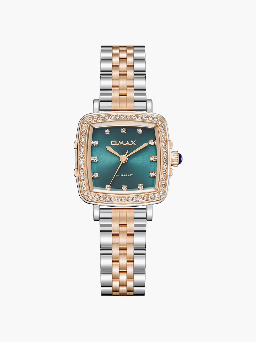 Women Analog Square 25 MM Metal Clasp Watch | SQ-CS014C6SS4