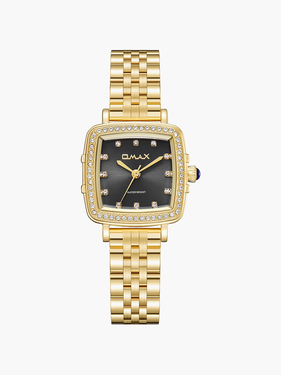 Women Analog Square 25 MM Metal Clasp Watch | SQ-CS014G21S3