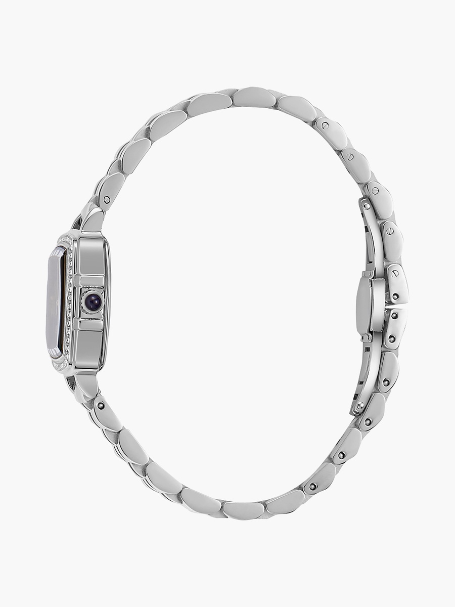 Women Analog Square 25 MM Metal Clasp Watch | SQ-CS014P73S1