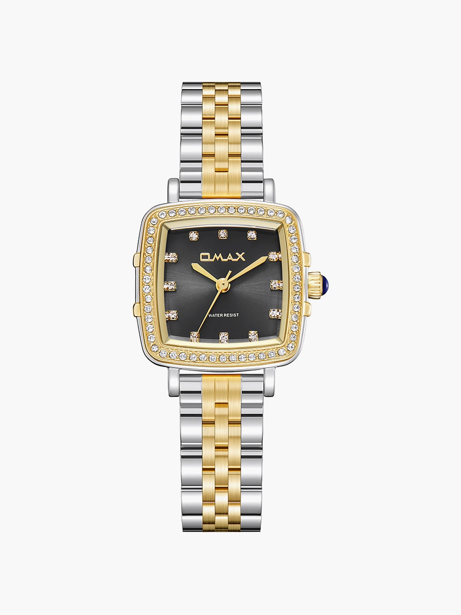 Women Analog Square 25 MM Metal Clasp Watch | SQ-CS014T2IS3