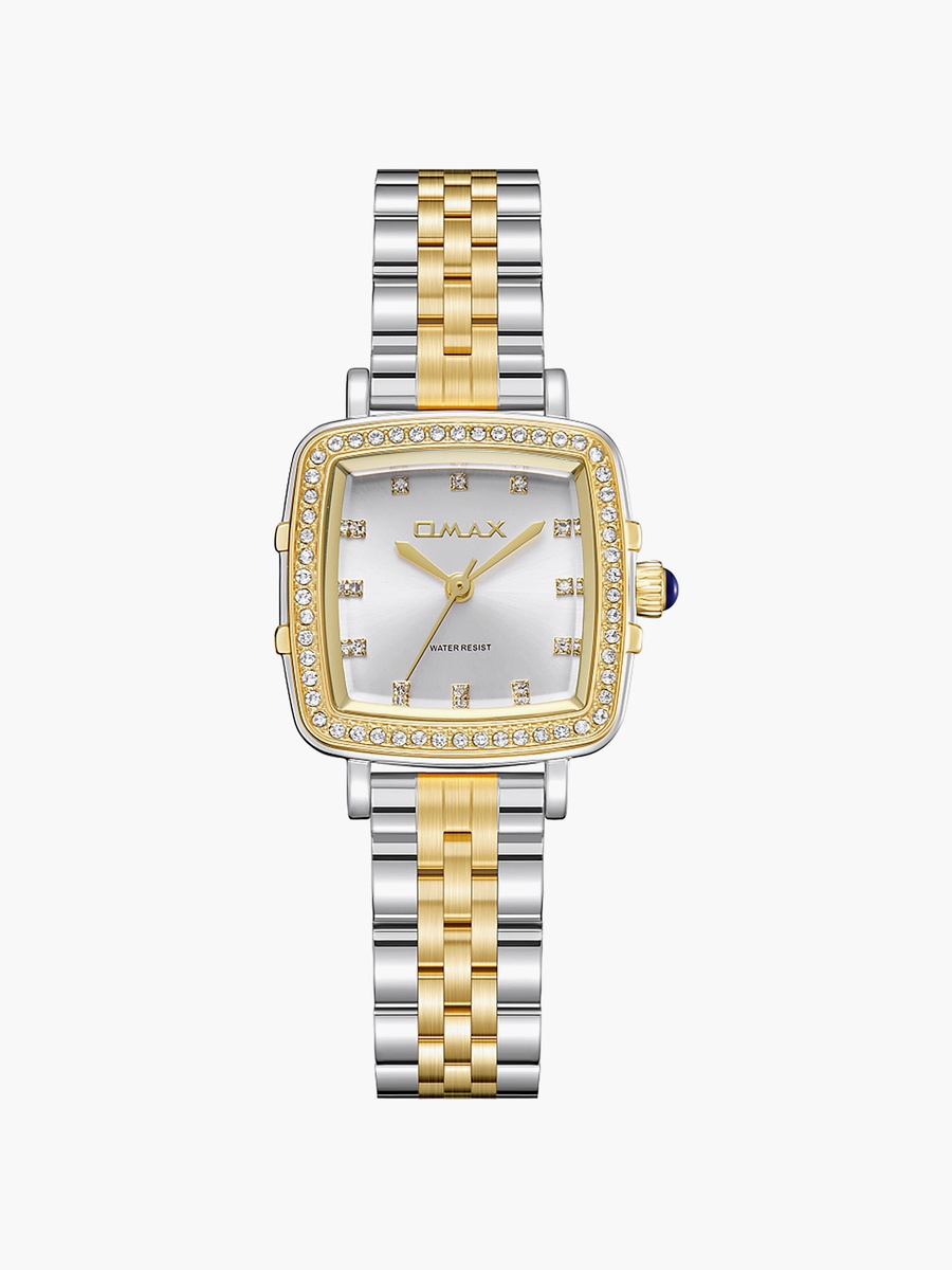 Women Analog Square 25 MM Metal Clasp Watch | SQ-CS014T3IS3