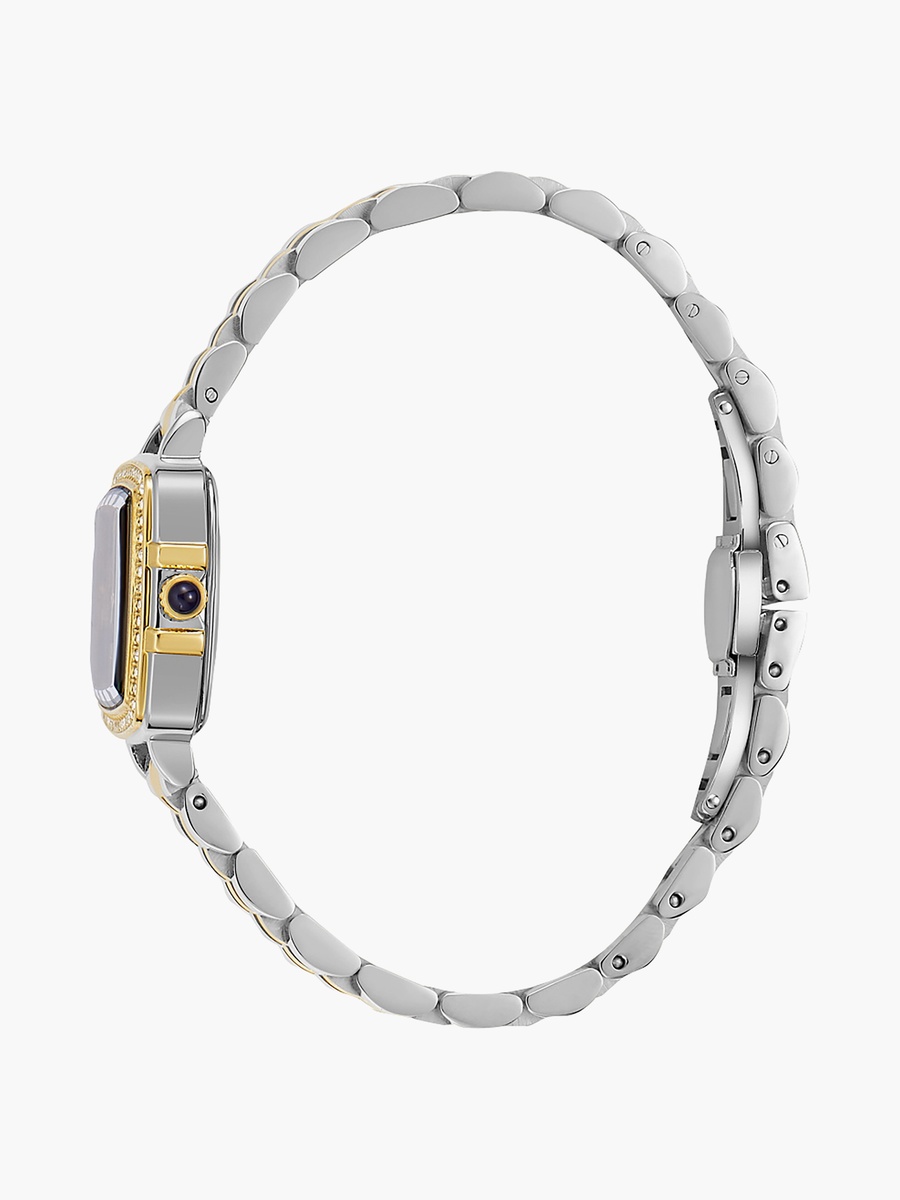 Women Analog Square 25 MM Metal Clasp Watch | SQ-CS014T3IS3