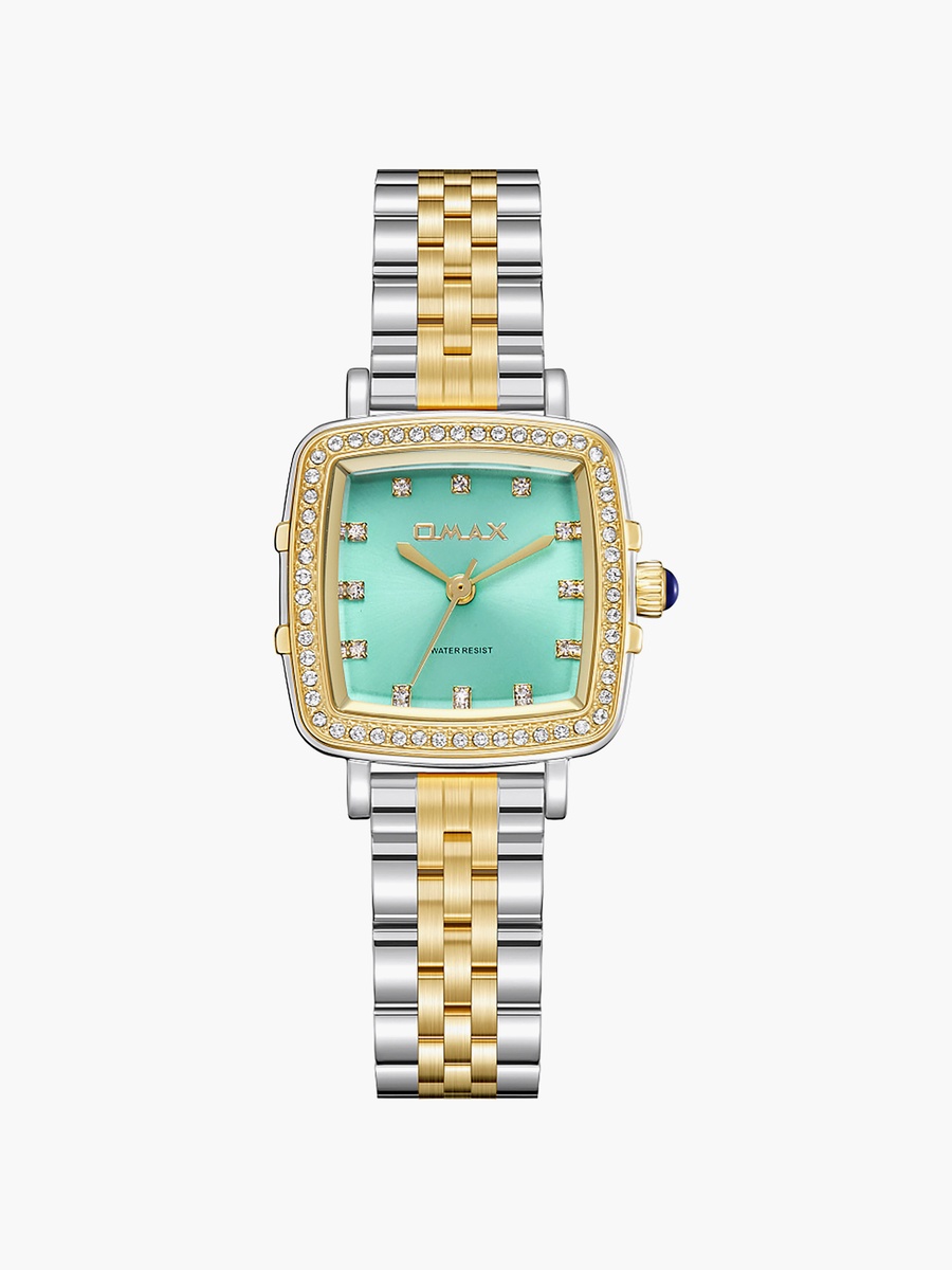 Women Analog Square 25 MM Metal Clasp Watch | SQ-CS014TTIS3