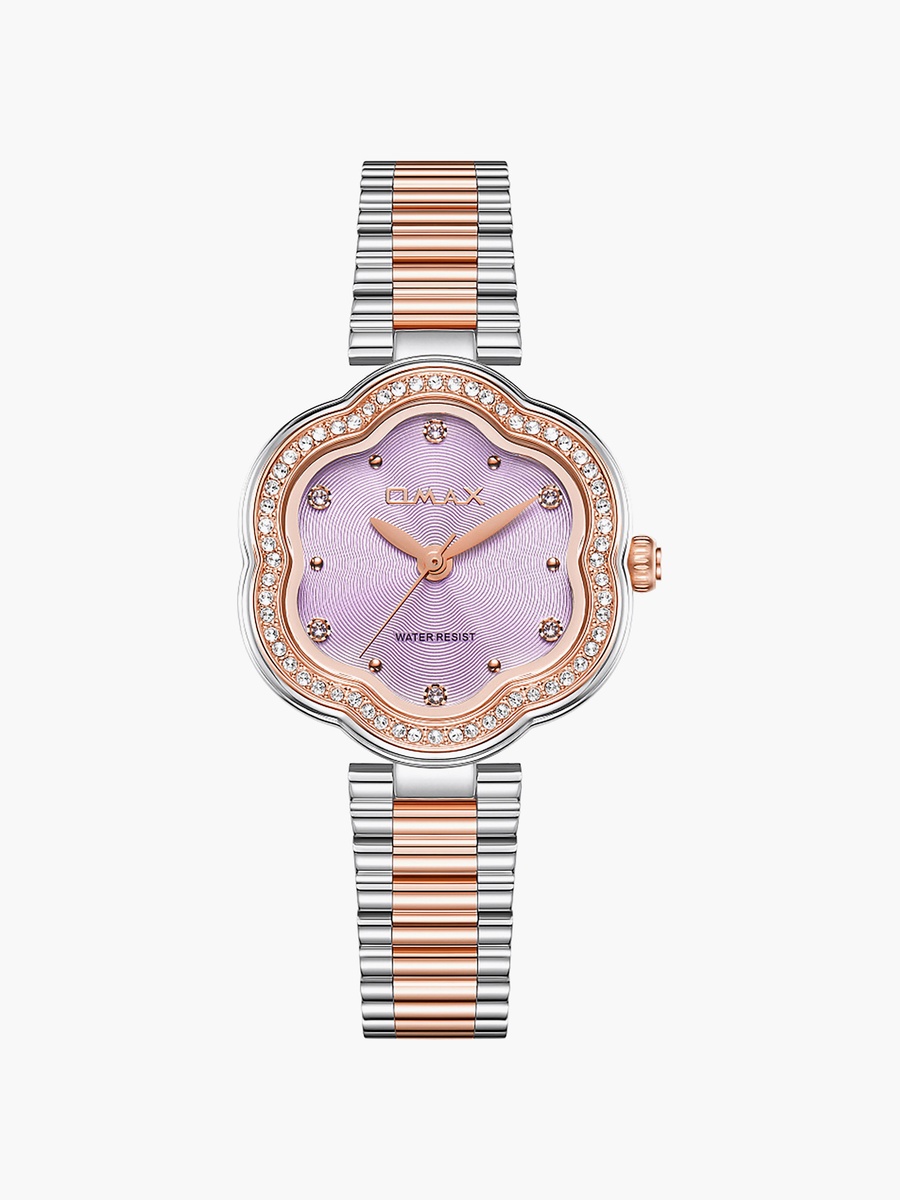 Women Analog Asymmetric 32 MM Metal Clasp Watch | SQ-CS016CZSS4