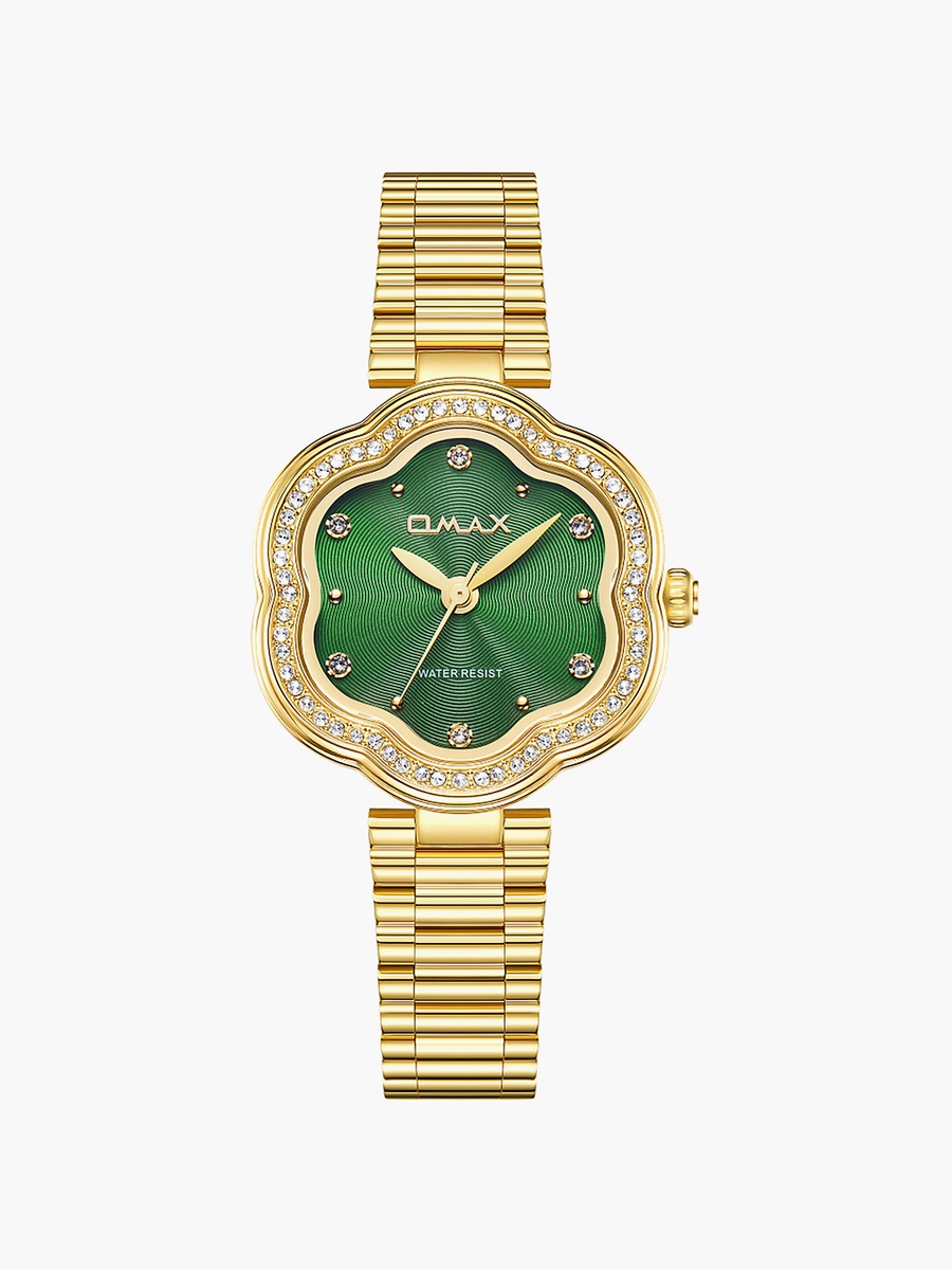 Women Analog Asymmetric 32 MM Metal Clasp Watch | SQ-CS016GD1S3