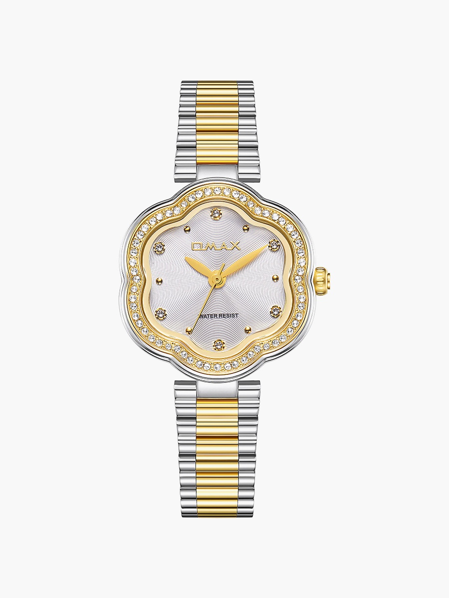 Women Analog Asymmetric 32 MM Metal Clasp Watch | SQ-CS016T3IS3