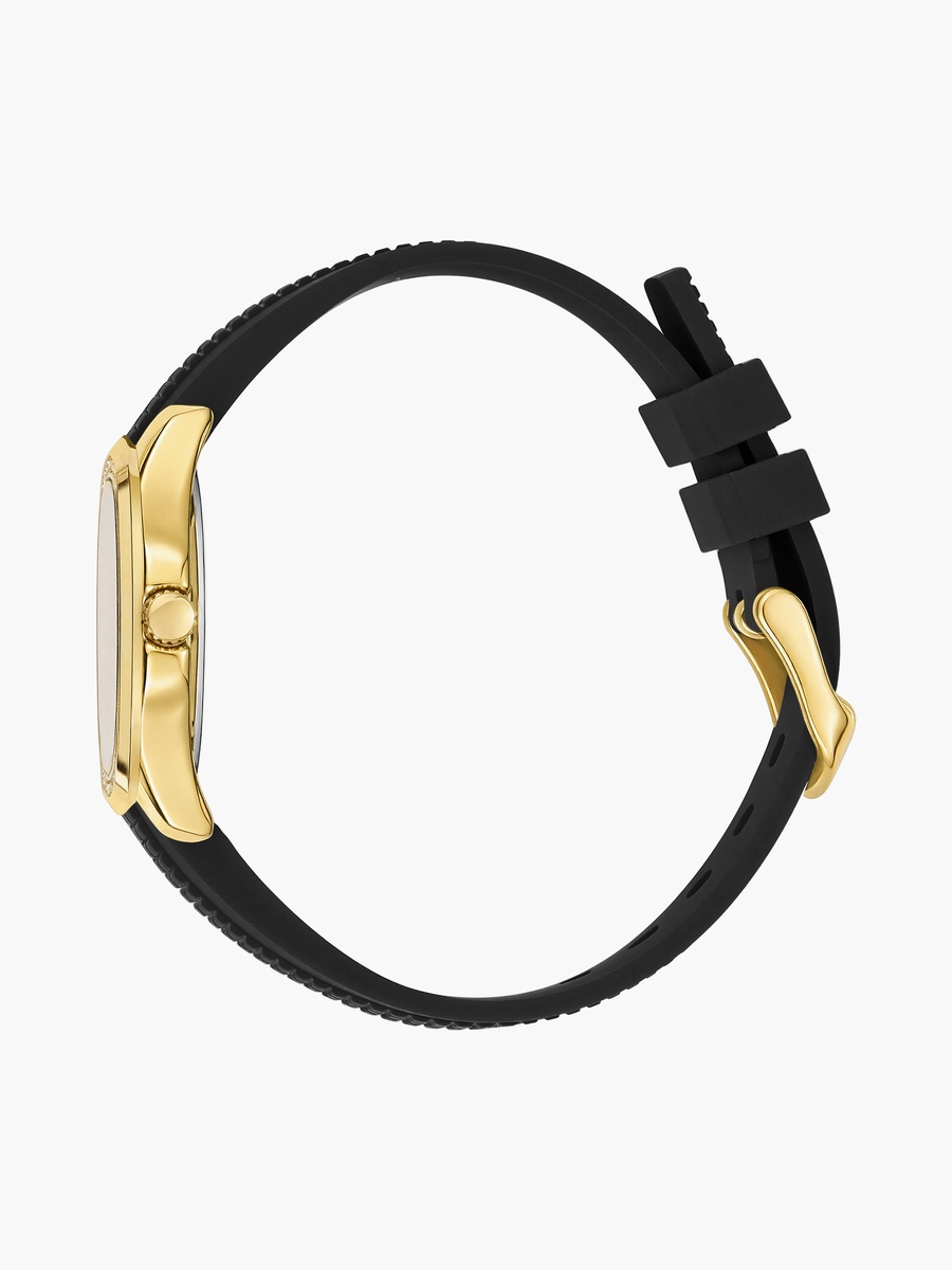 Women Analog Round 32 MM Strap Buckle Watch | SQ-BSS004G32I3