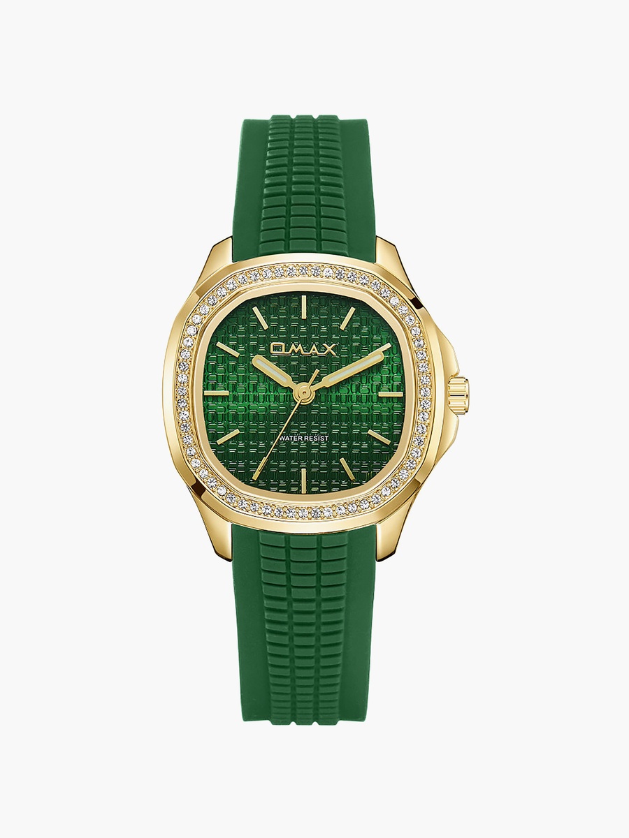 Women Analog Round 32 MM Strap Buckle Watch | SQ-BSS004GDWI3