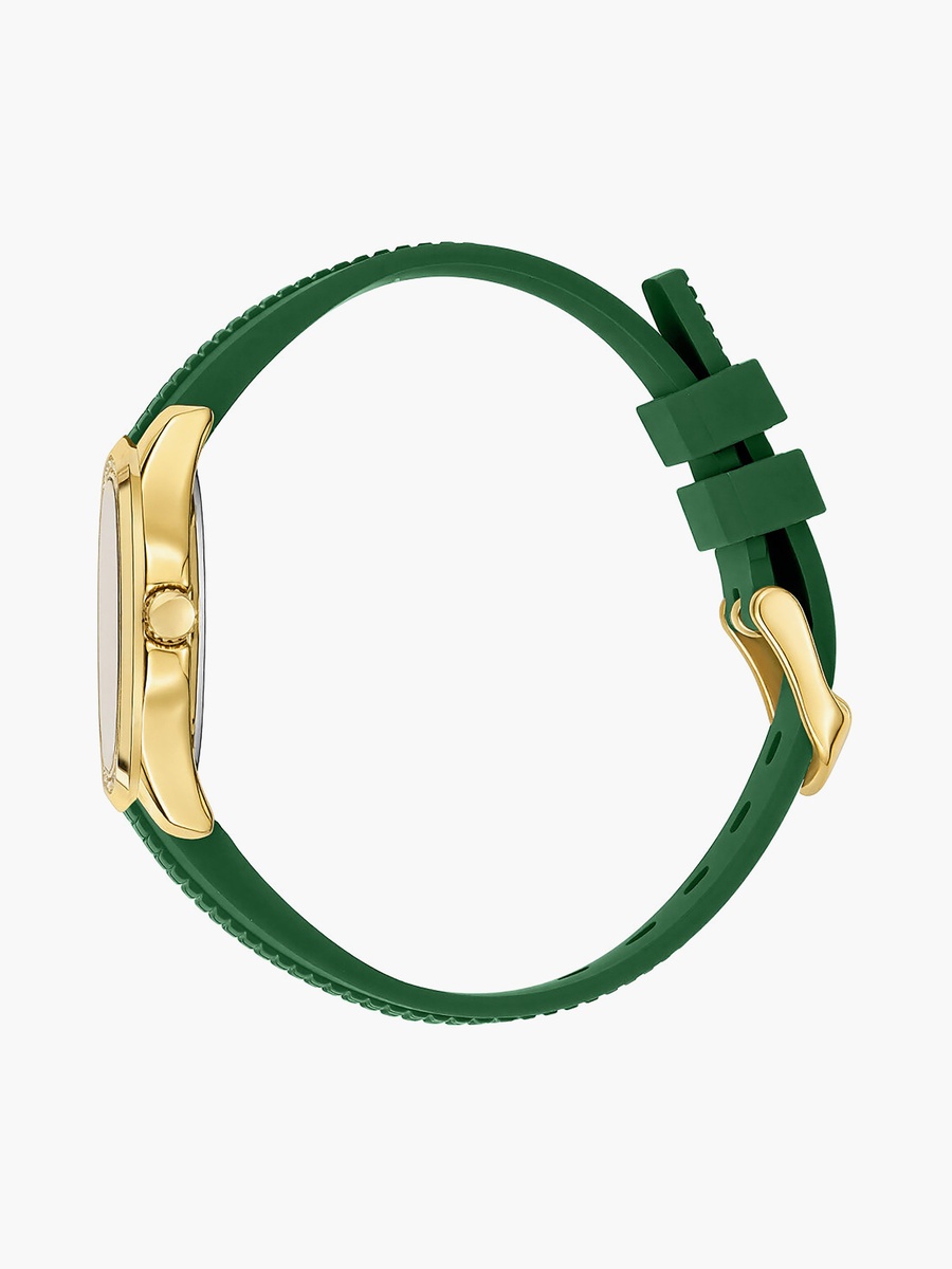 Women Analog Round 32 MM Strap Buckle Watch | SQ-BSS004GDWI3