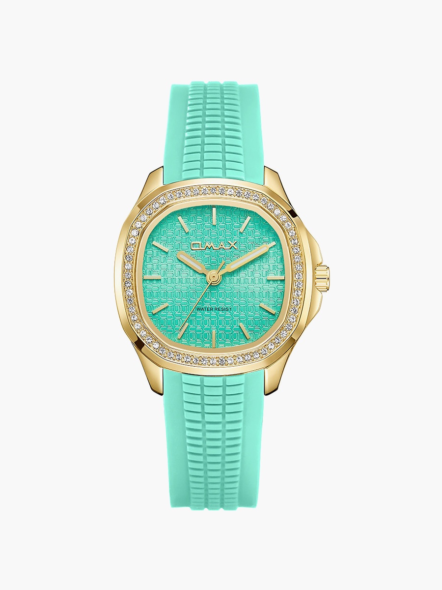 Women Analog Round 32 MM Strap Buckle Watch | SQ-BSS004GTTI3