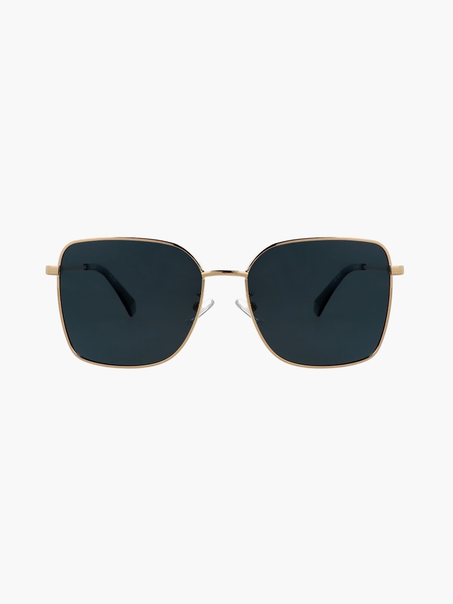 Women Aviator Polorized Black Sunglasses | PLD 4158/G/S/X  OGA