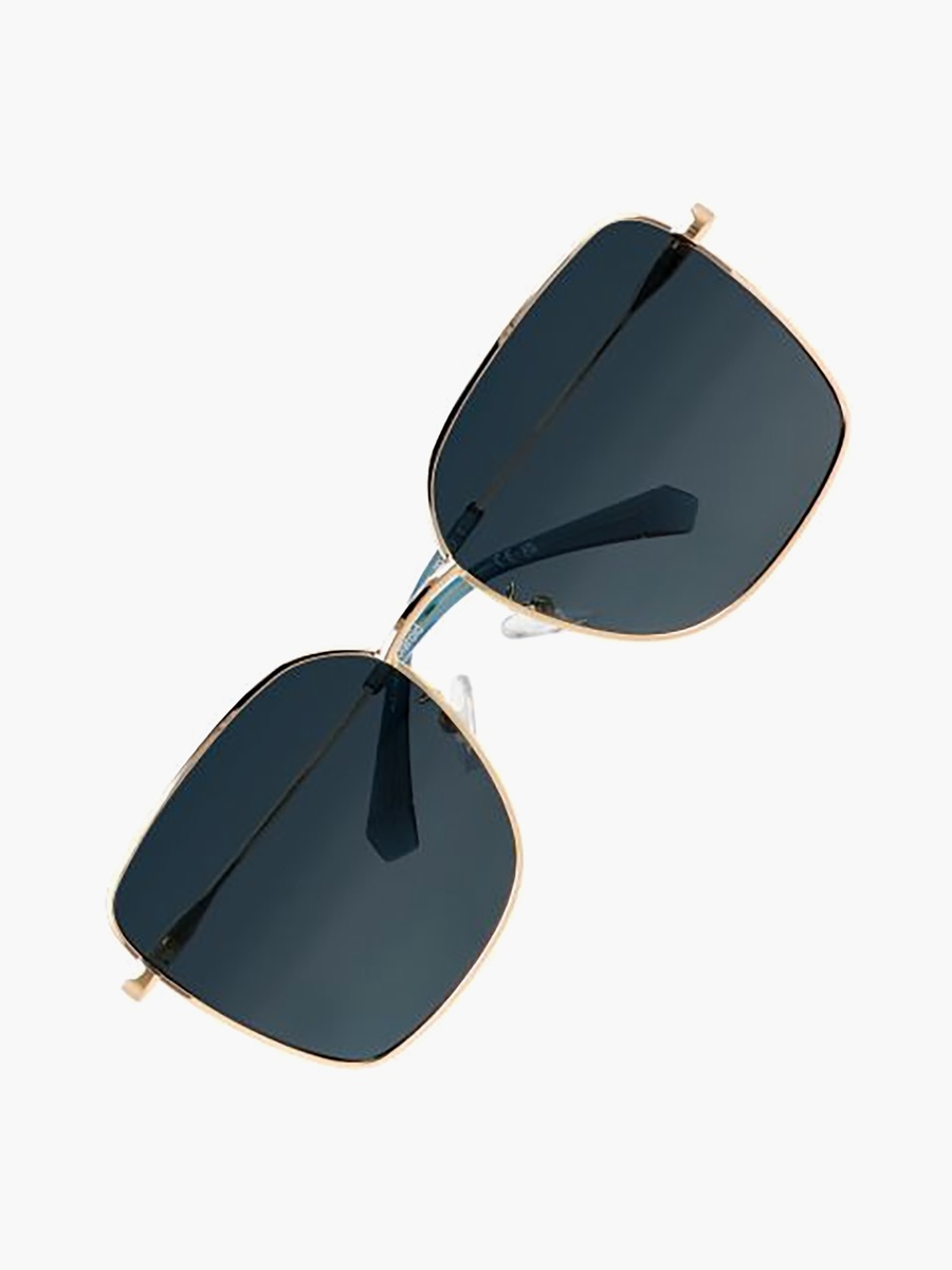 Women Aviator Polorized Black Sunglasses | PLD 4158/G/S/X  OGA
