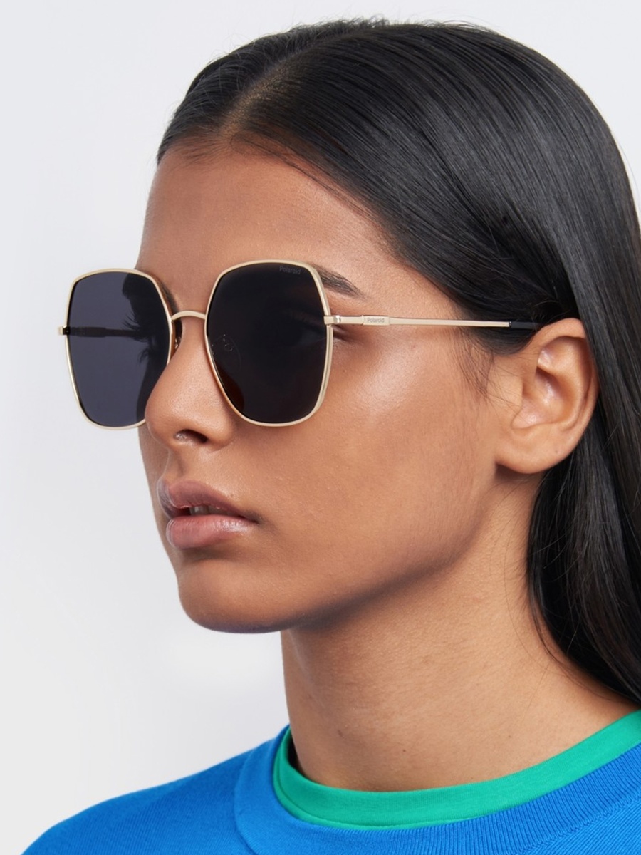 Women Round and Oval Black Sunglasses | PLD 6178/G/S  RHL