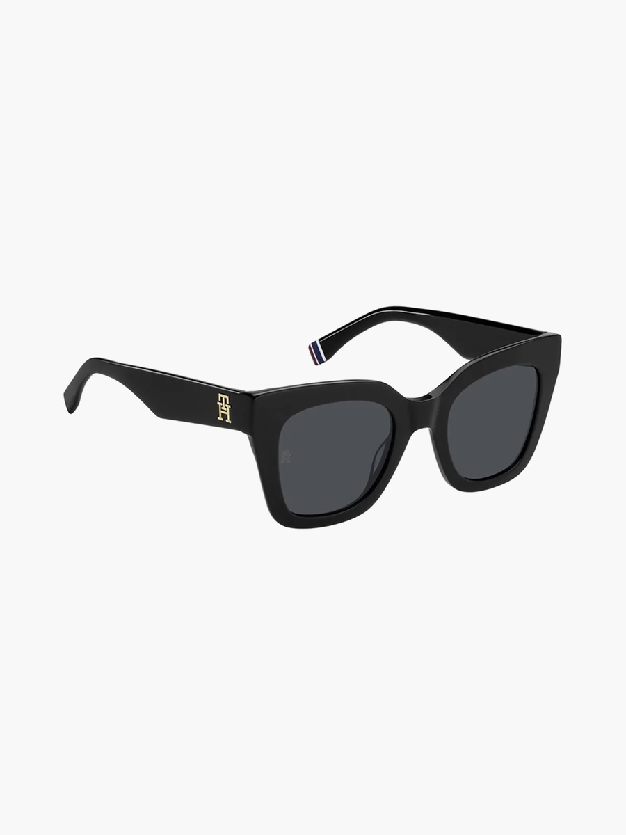 Women Wayfarer and Square Black Sunglasses | TH 2051/S  807
