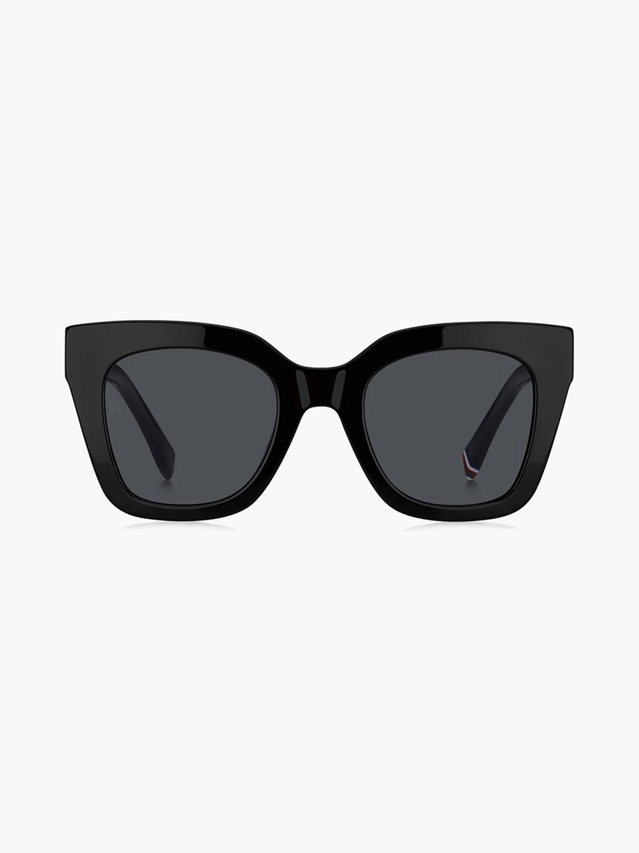 Women Wayfarer and Square Black Sunglasses | TH 2051/S  807