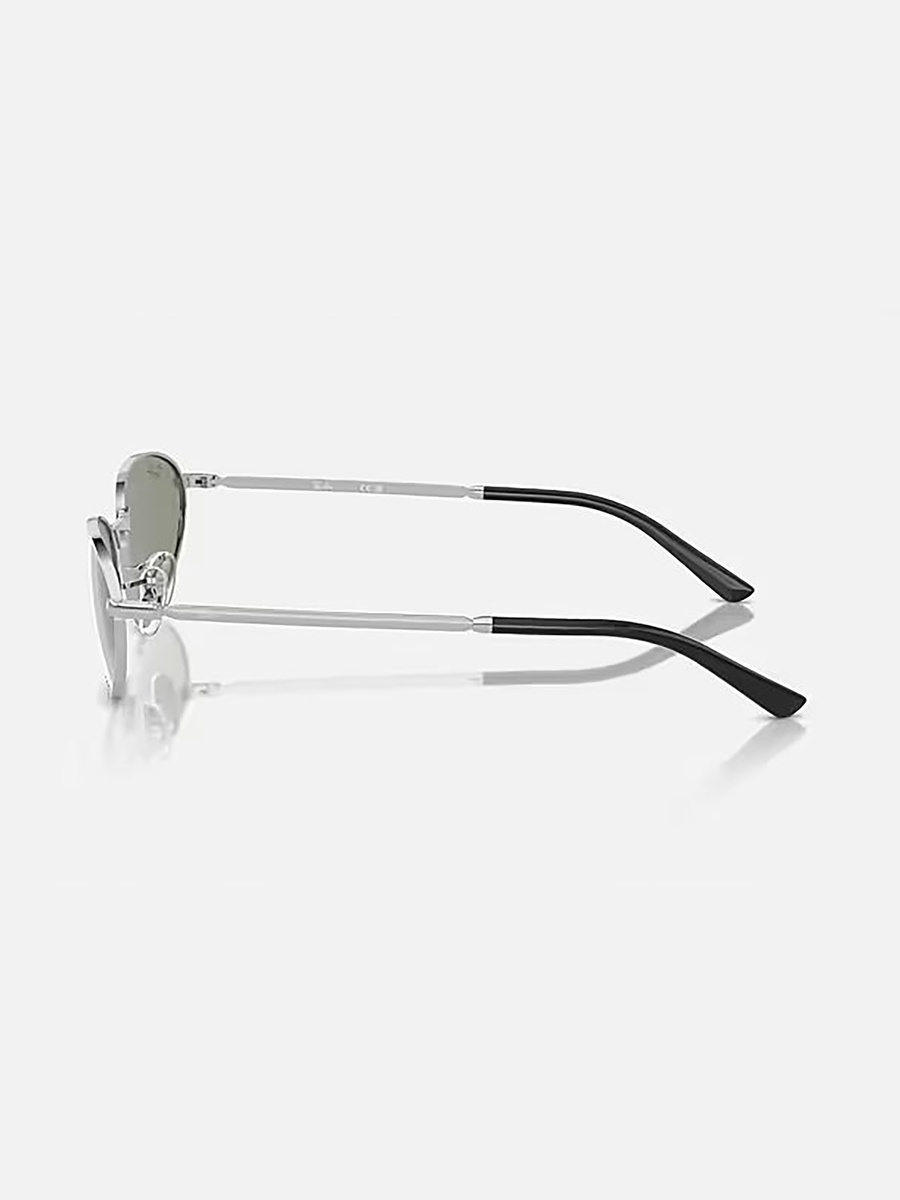 Unisex Oval Grey Sunglasses | 3734