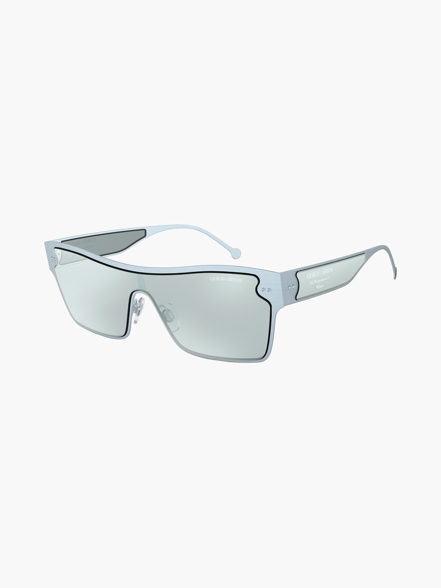 Women Shield Blue Sunglasses | 6088