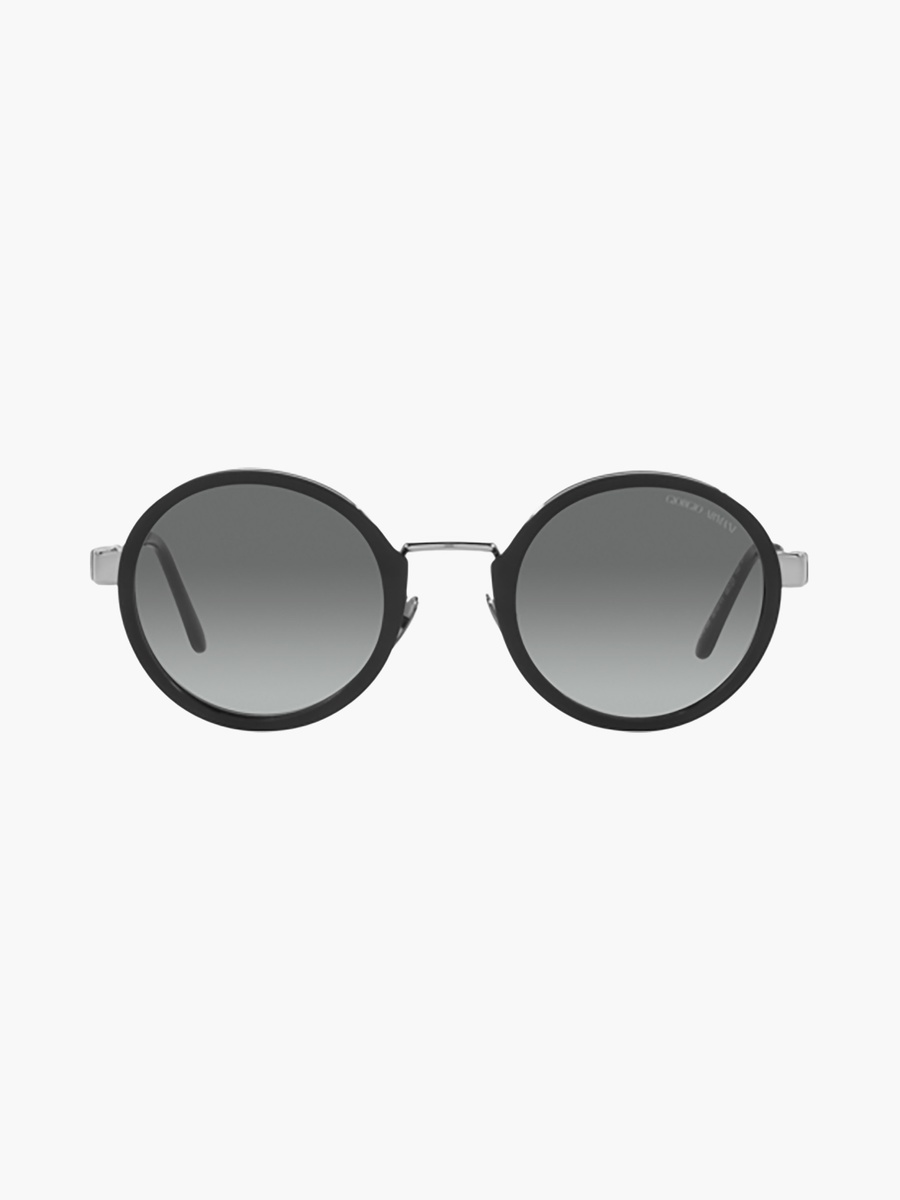 Women Round Grey Sunglasses | 6133