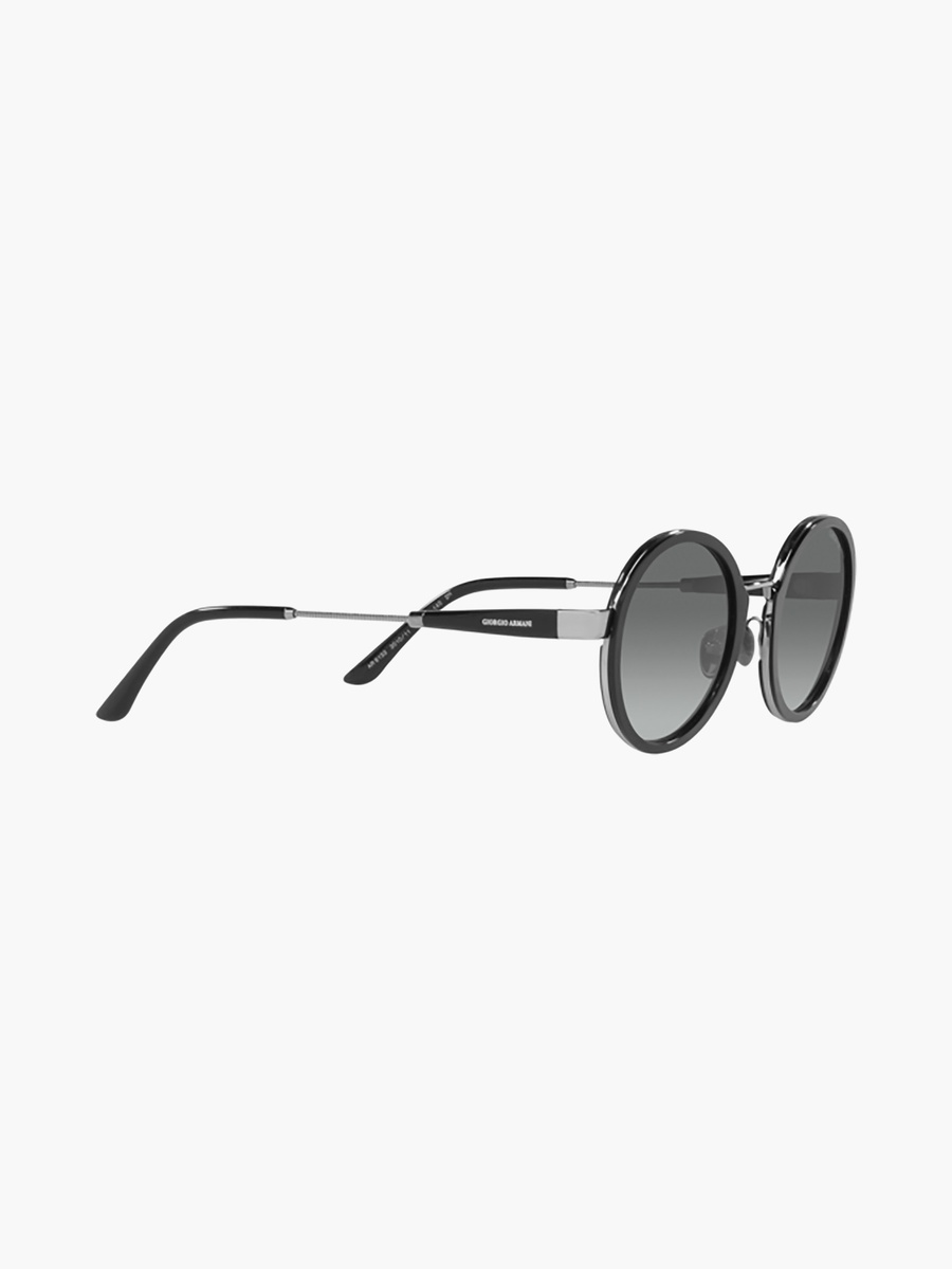 Women Round Grey Sunglasses | 6133
