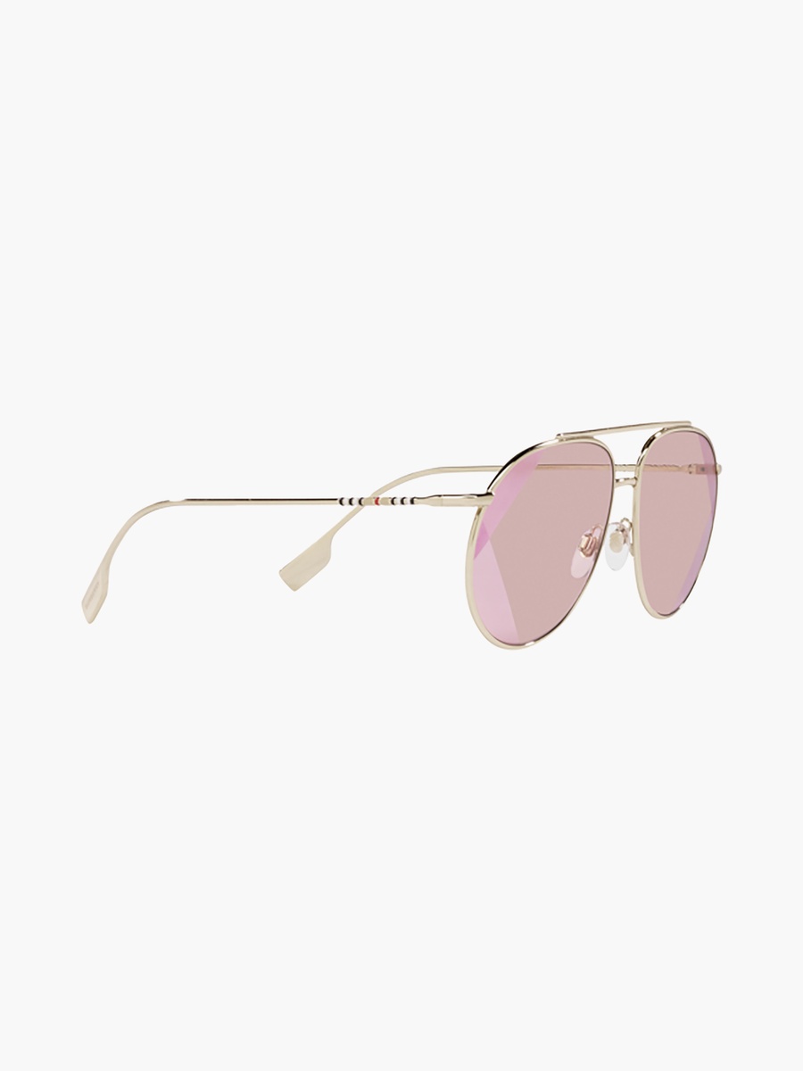Women Aviator Pink Sunglasses | 3138