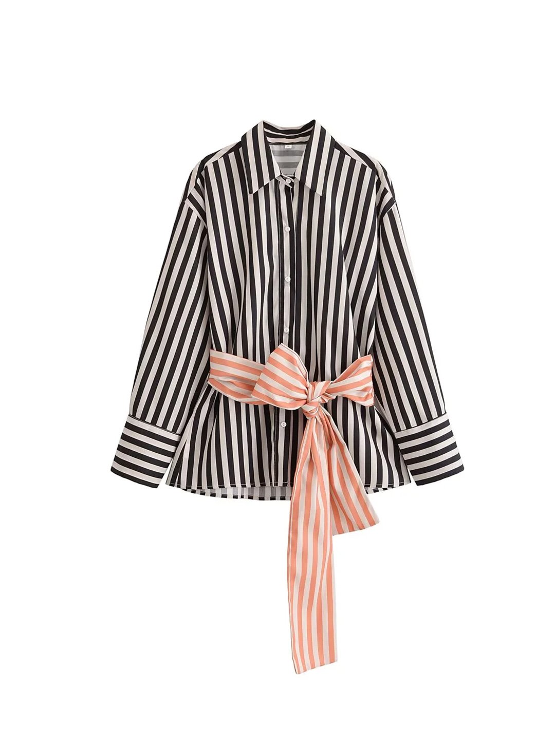 Multi Striped Long Sleeves Regular Shirt