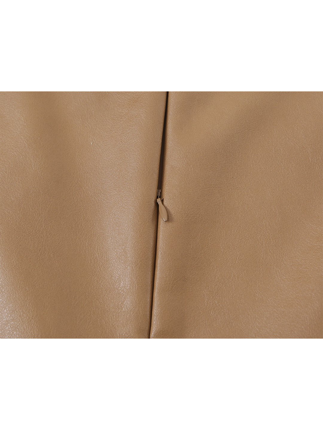 Sleeveless A-Line Mini Dress in Coffee Brown