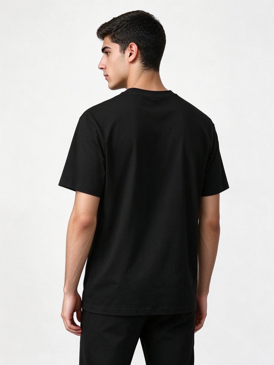 Men Black New York Graphic T-Shirt