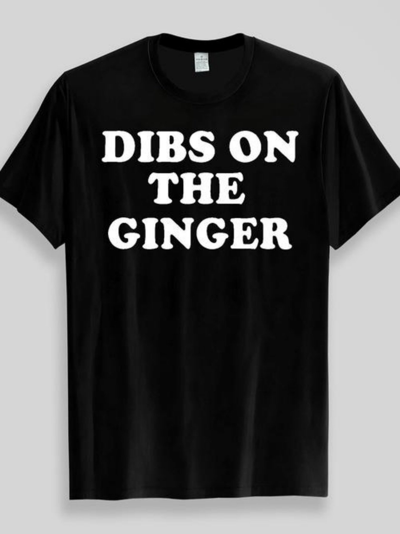 Black Printed Round Neck Regular T-Shirt