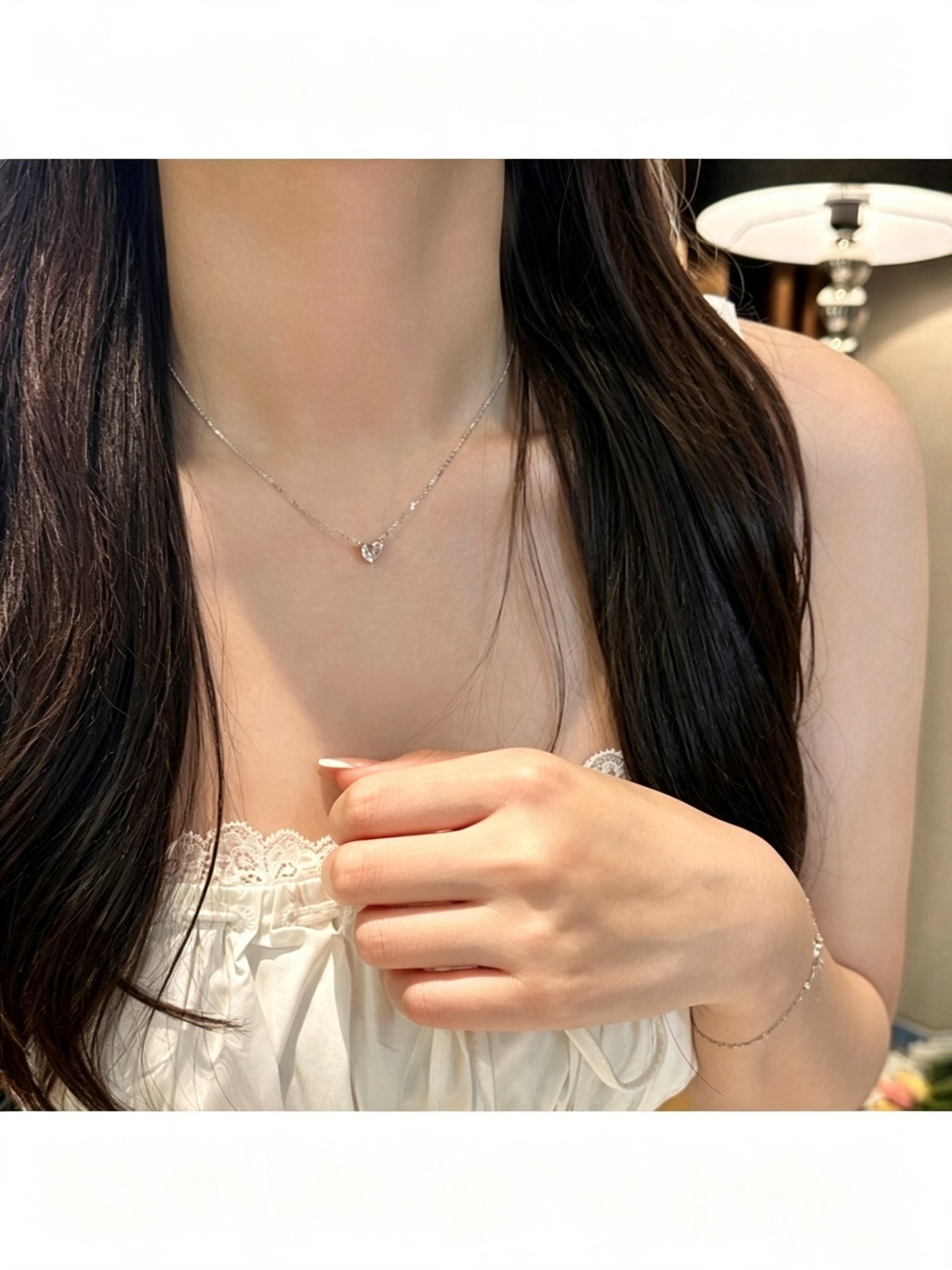 Silver Solid Chain Necklace