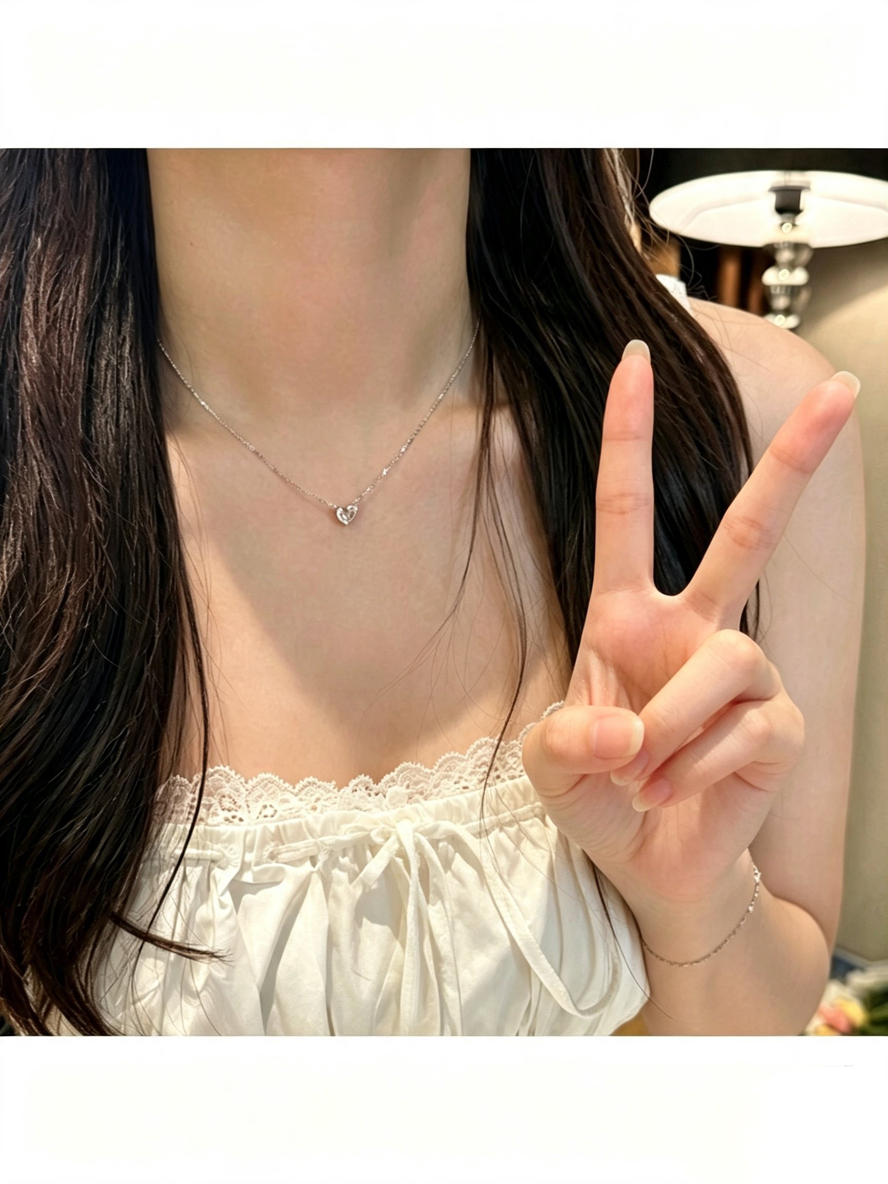Silver Solid Chain Necklace
