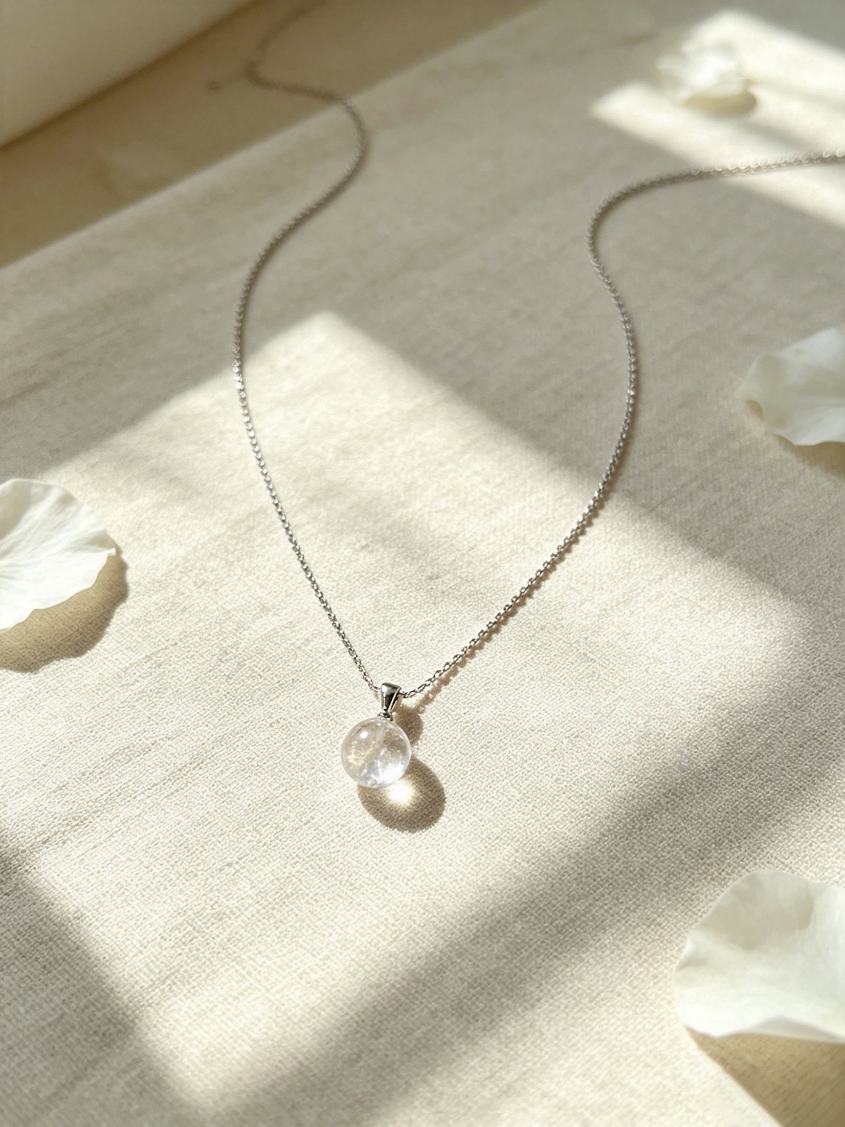 Silver Solid Chain Necklace