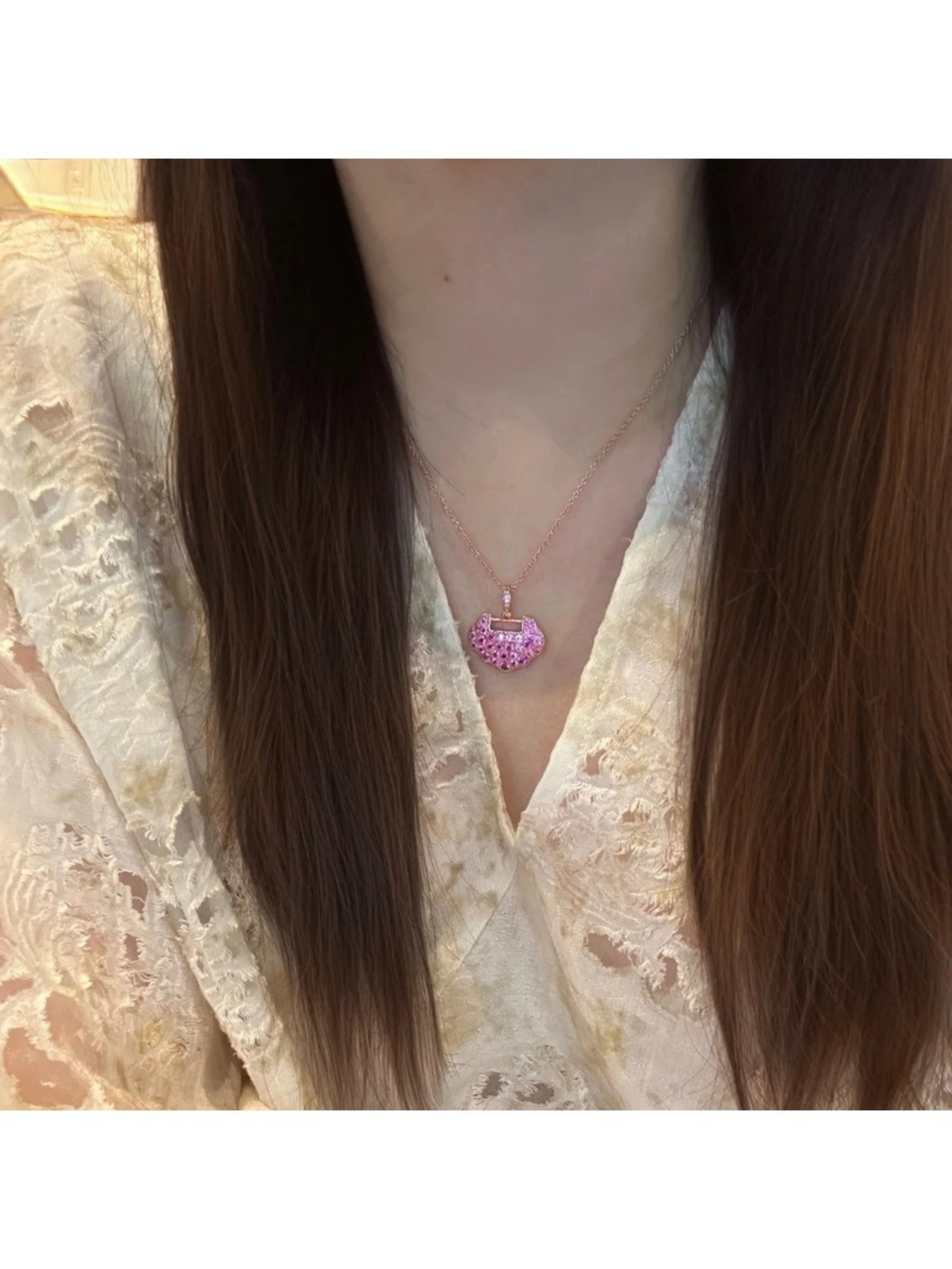 Gold Solid Chain Necklace